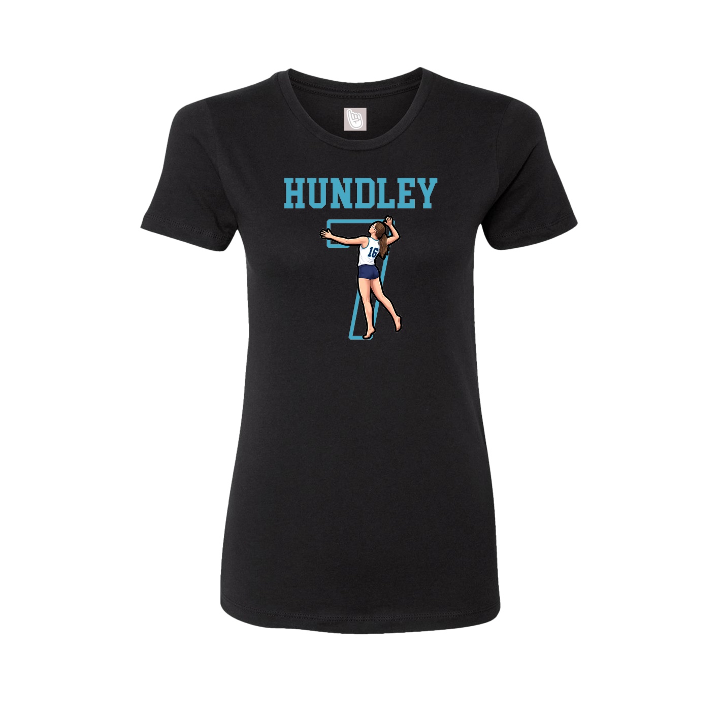 Fitted Women's Tee — Shirsey in Black