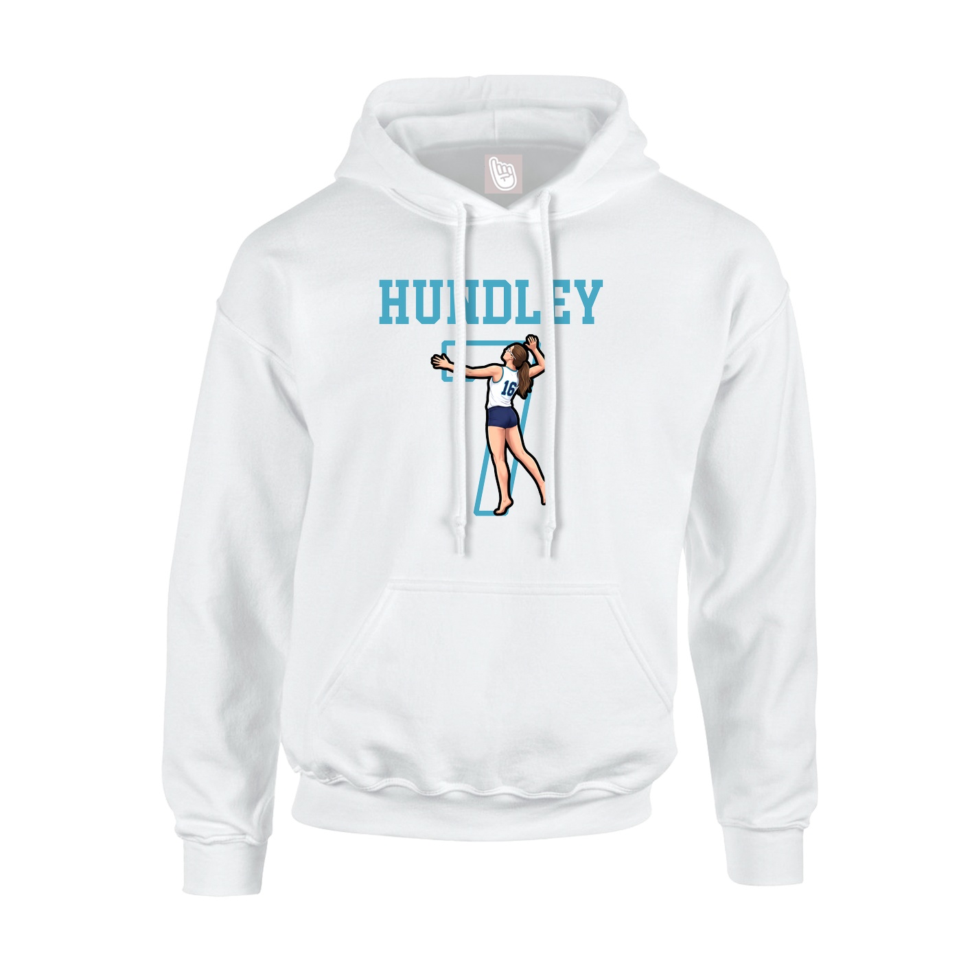 Youth Hoodie — Shirsey in White