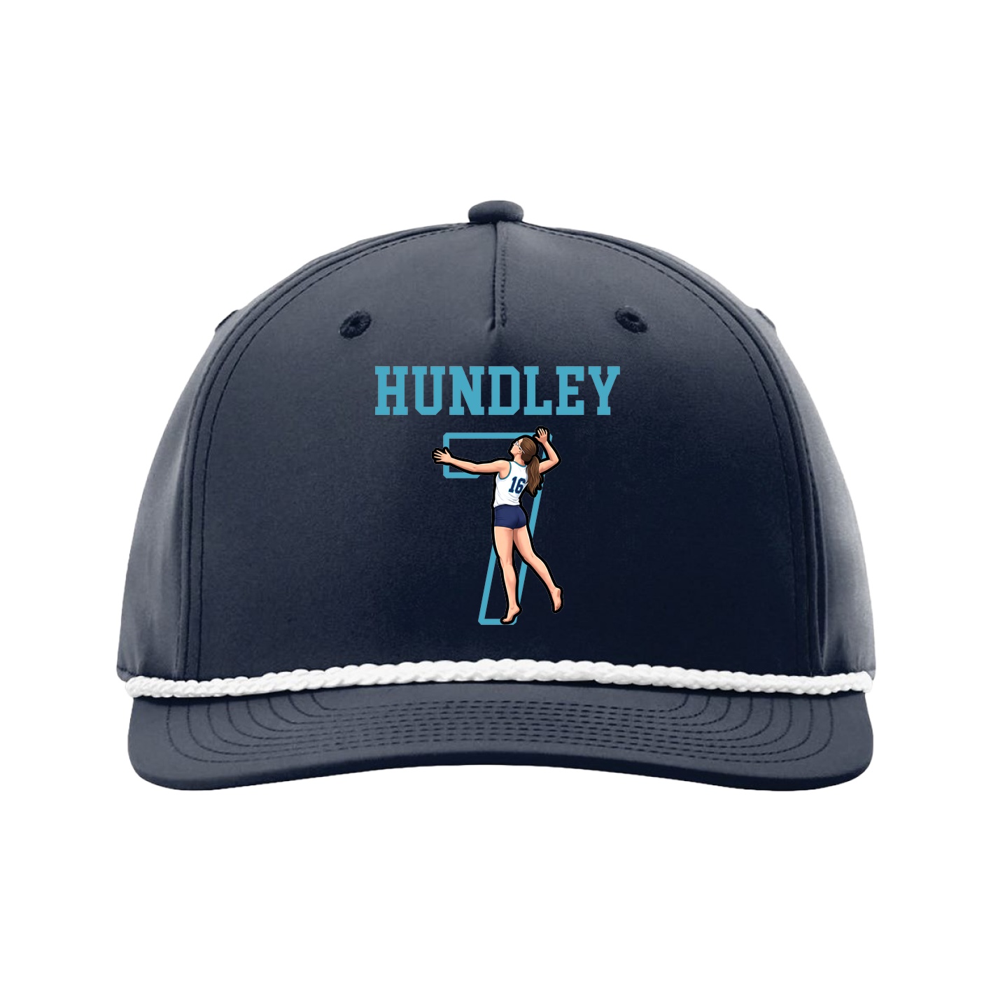 Five-Panel Classic Rope Cap — Shirsey in Navy