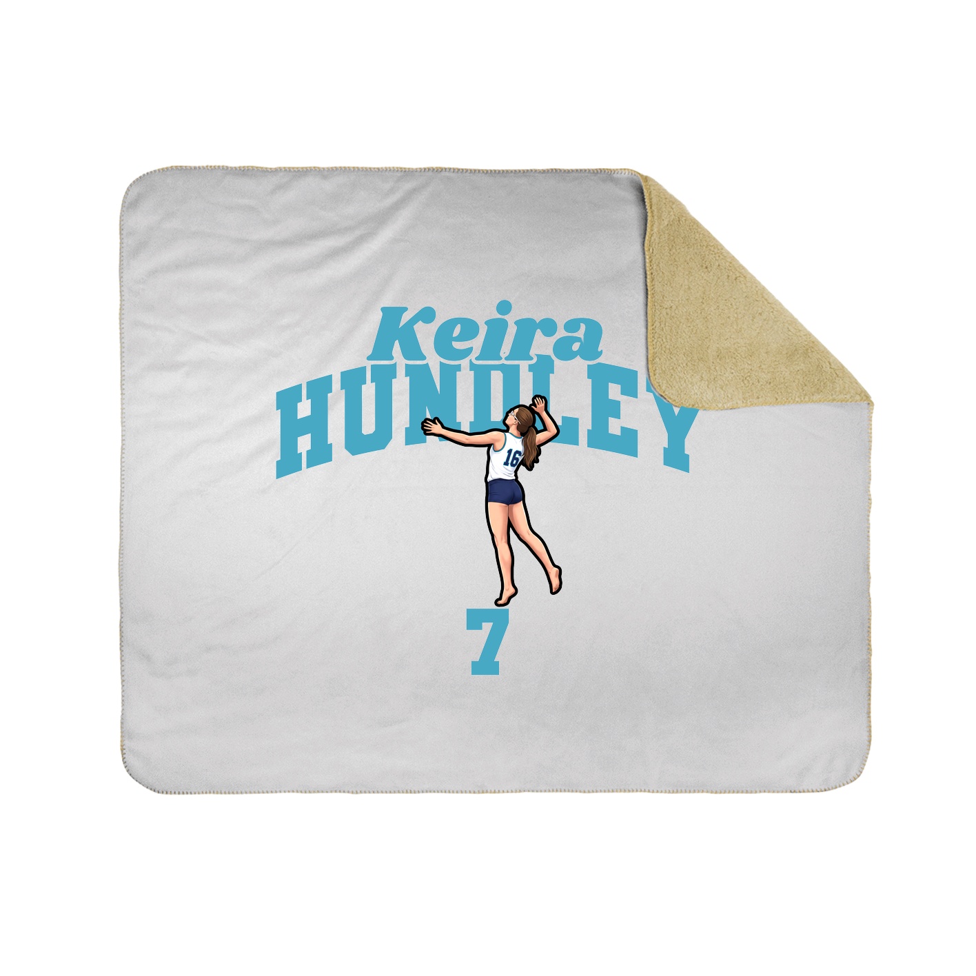 Throw Blanket — Signature Arch in White
