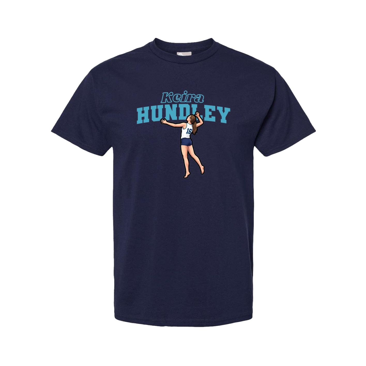 Tee — Name Arch in Navy