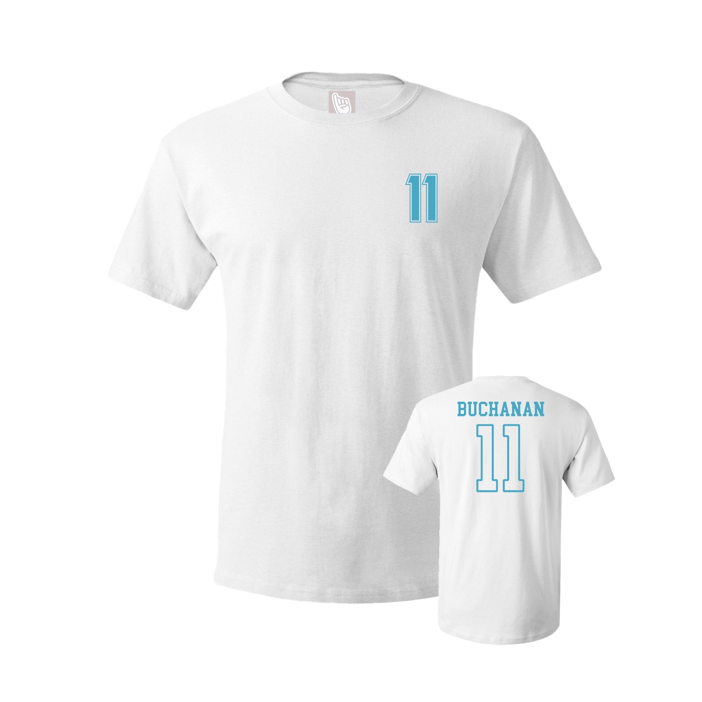 Tee — Chest Back in White