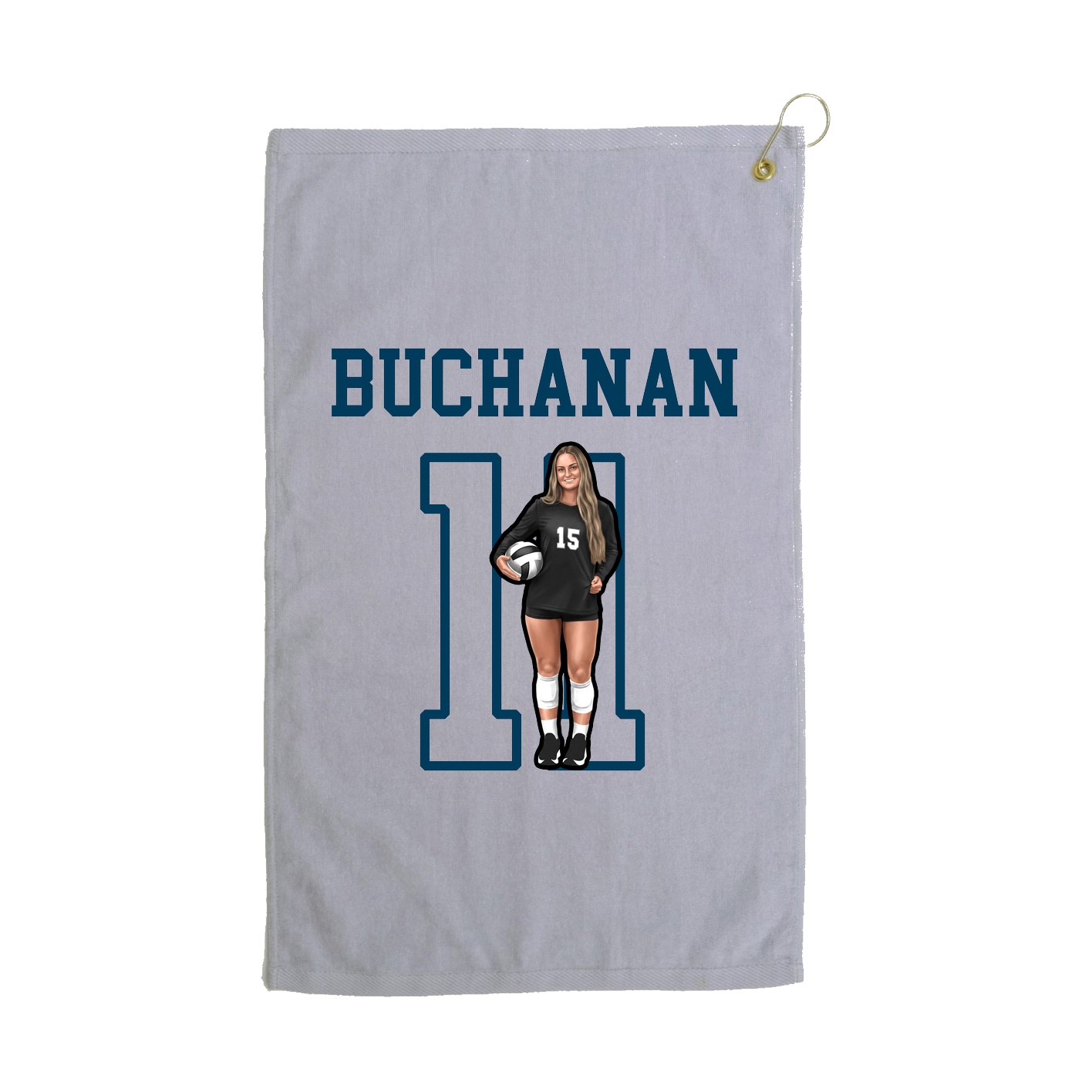 Golf Towel — Shirsey in Grey