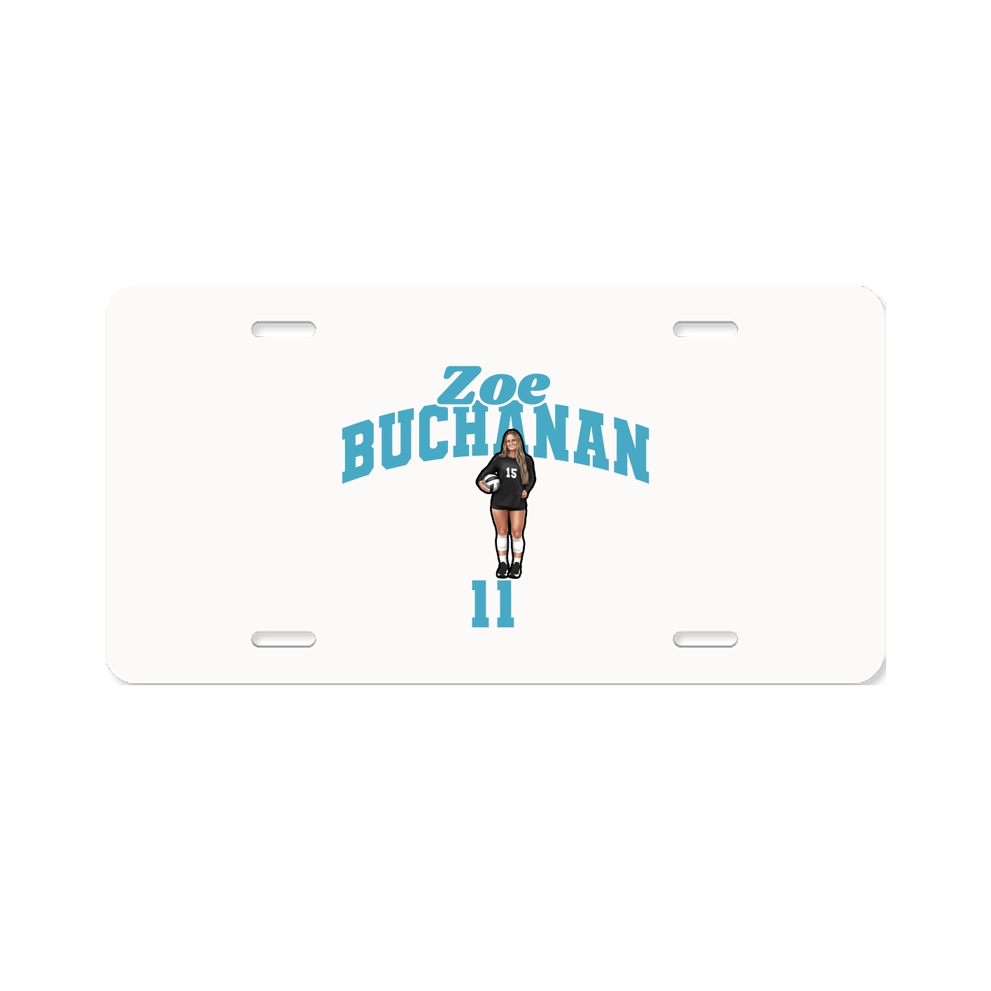 License Plate — Signature Arch in Classic