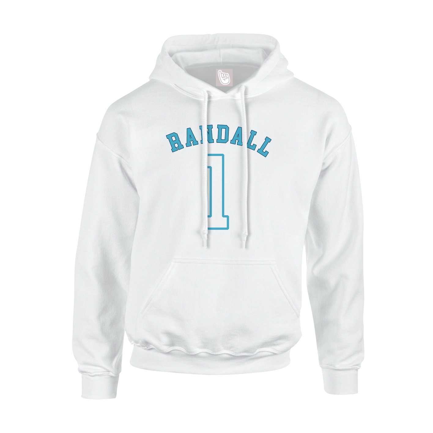 Hoodie — Shirsey Arch in White