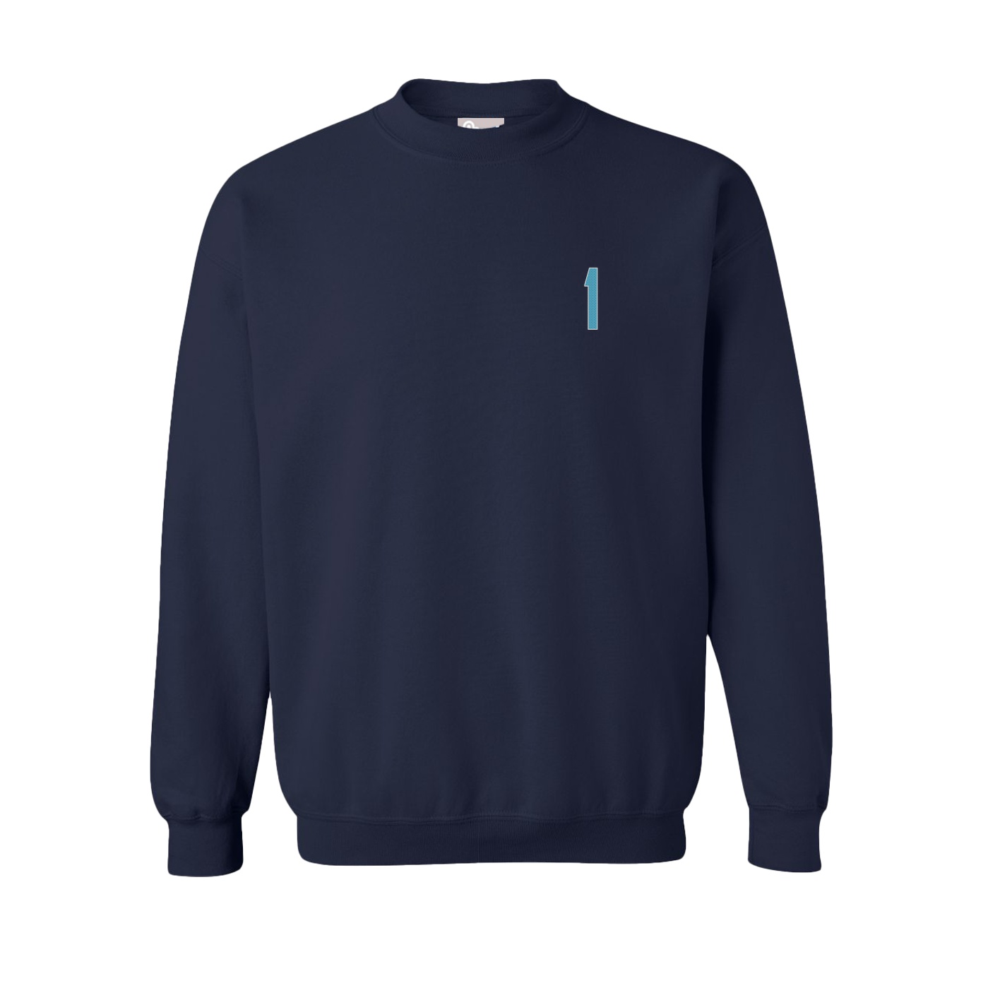 Fleece Crew — Front Shirsy in Navy