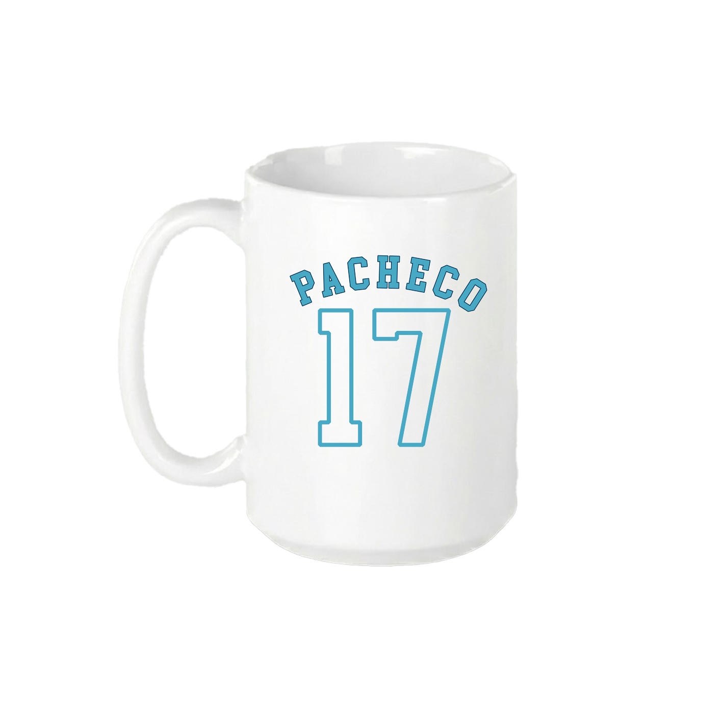 15oz Coffee Mug — Shirsey Arch in White