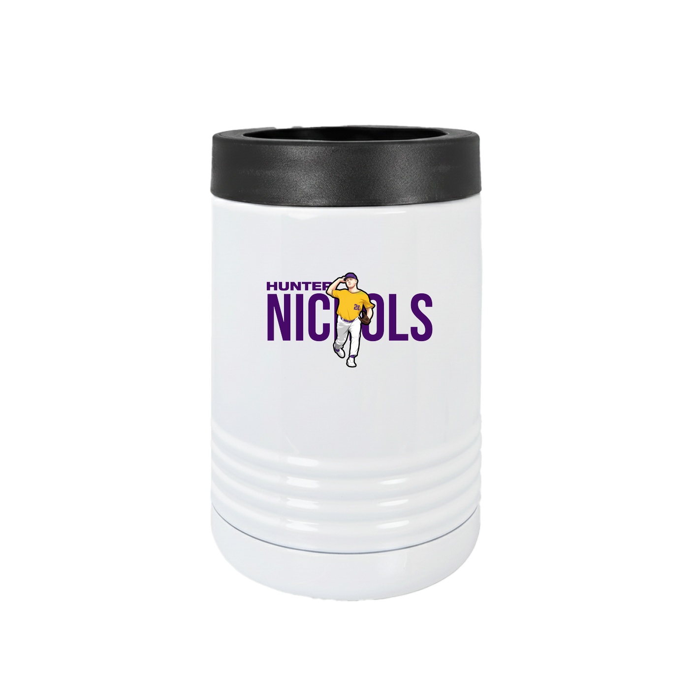 Beverage Holder — Player Name in White