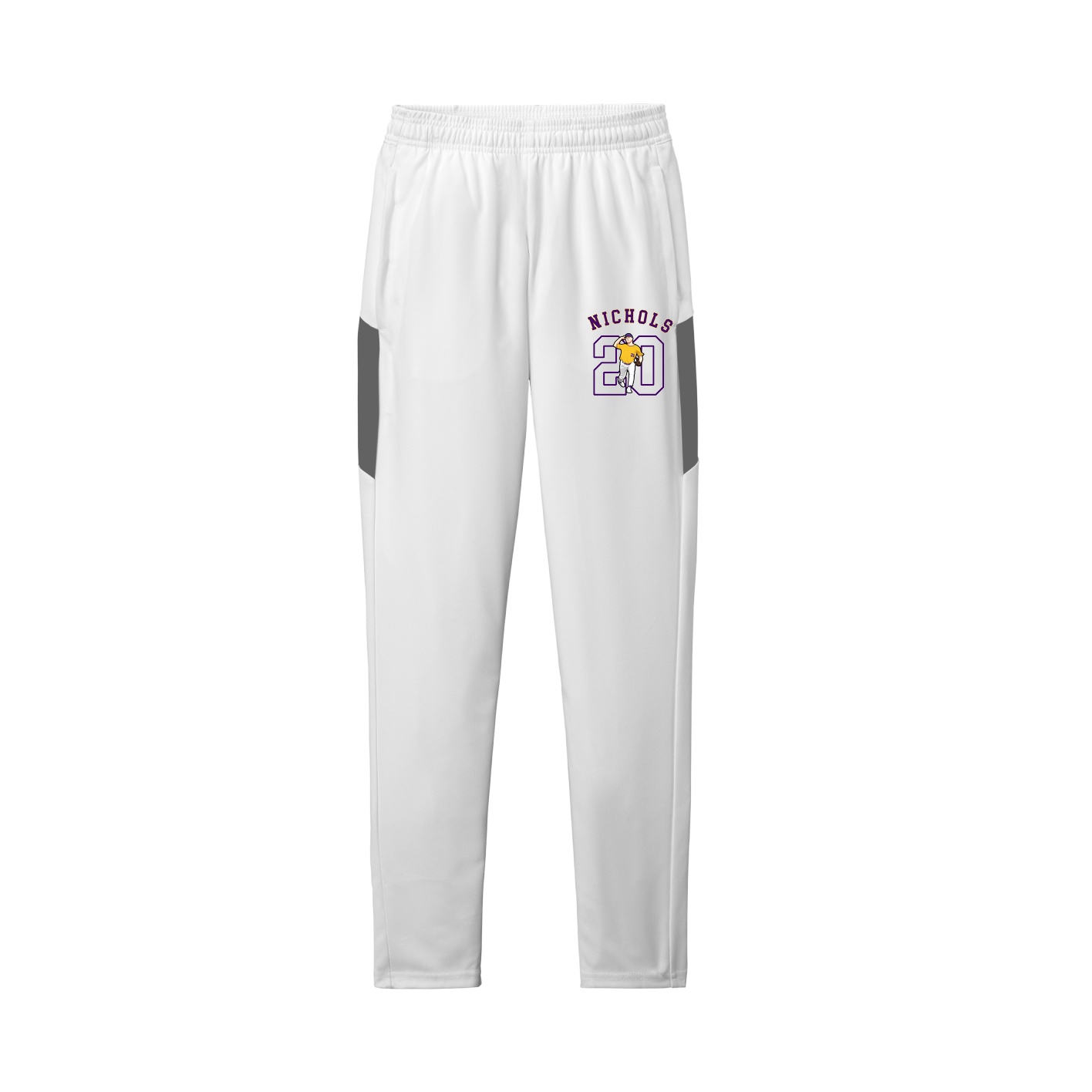 Team Travel Pant — Shirsey Arch in White/Grey
