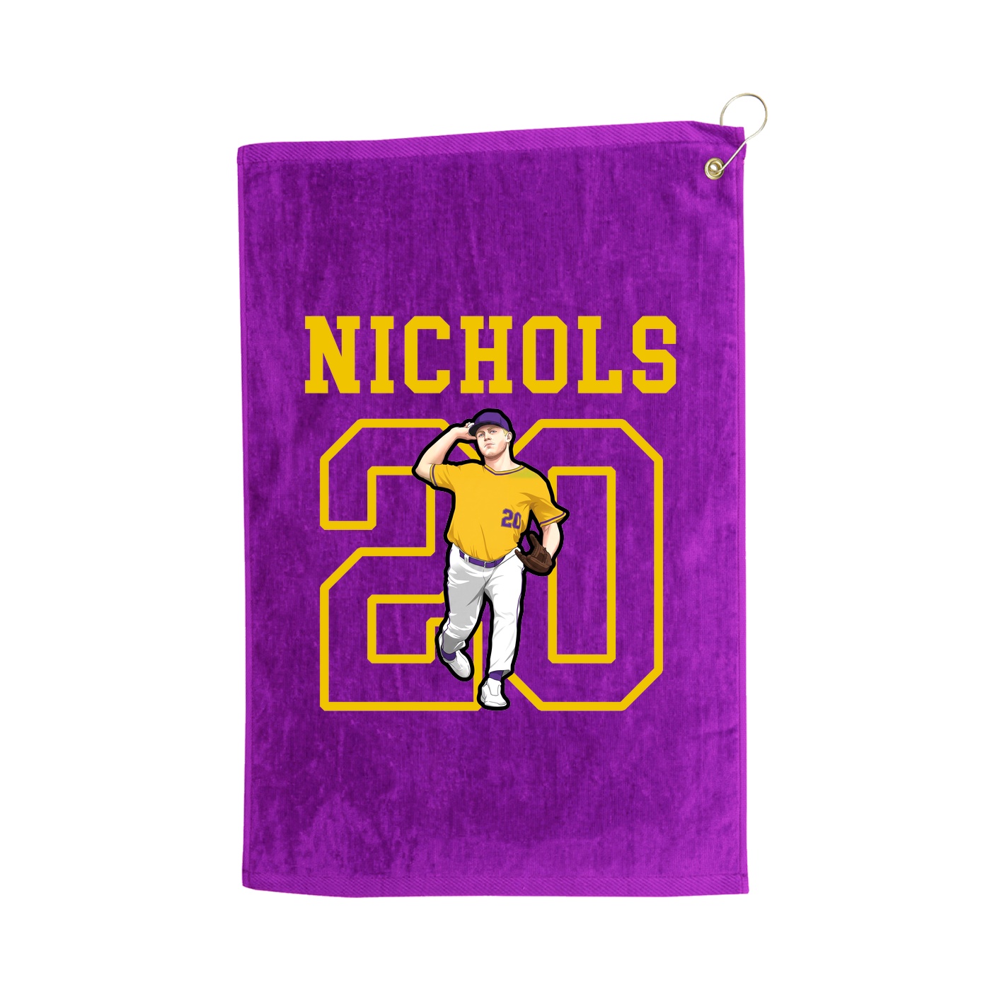 Golf Towel — Shirsey in Purple
