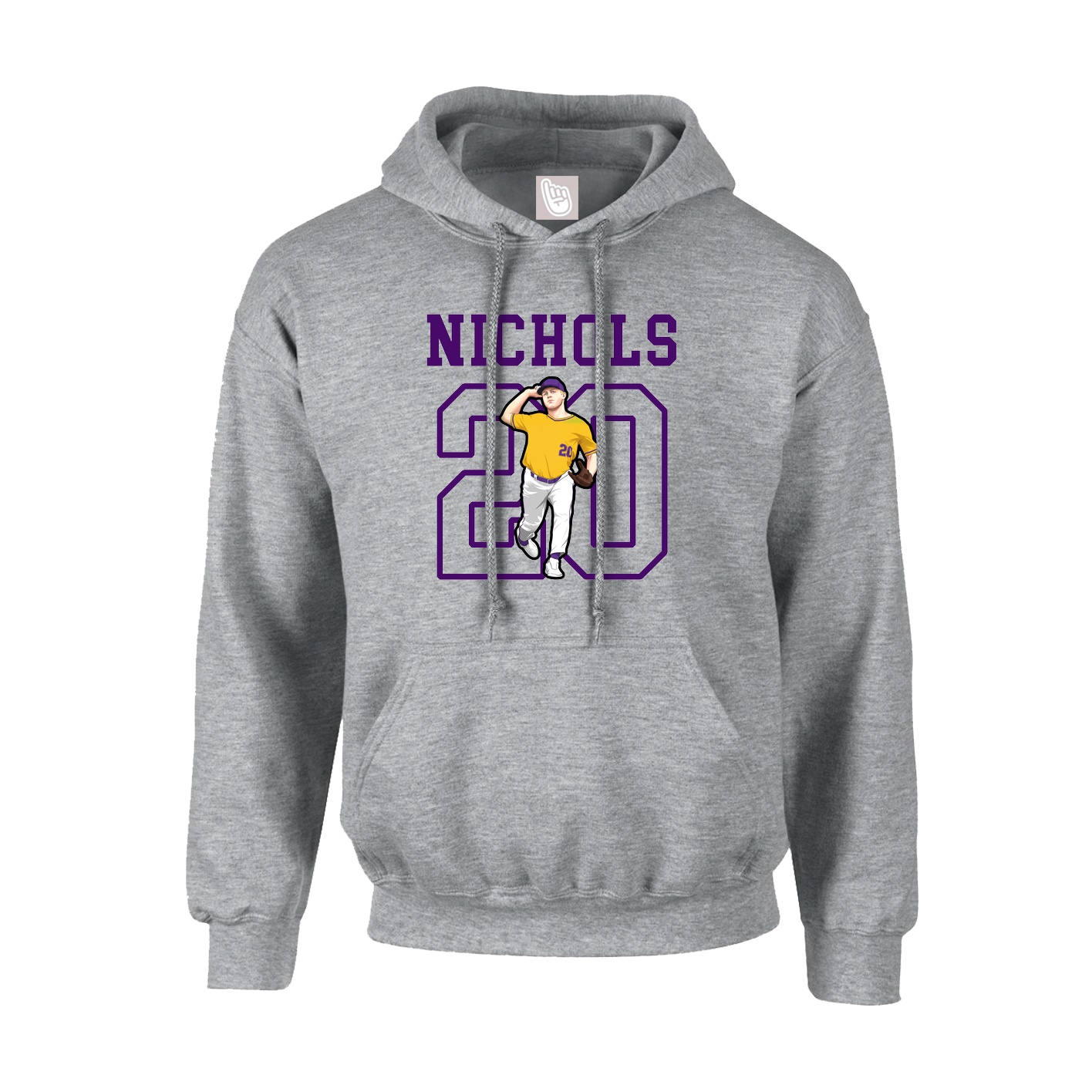 Hoodie — Shirsey in Grey