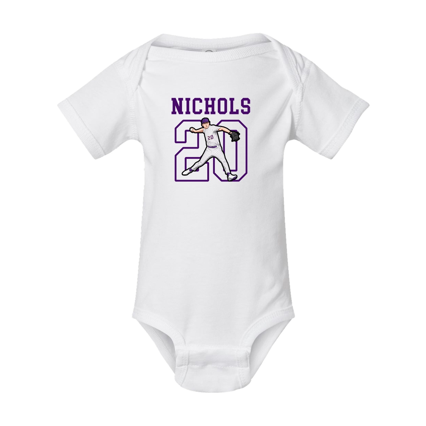 Baby Onesie — Shirsey in White