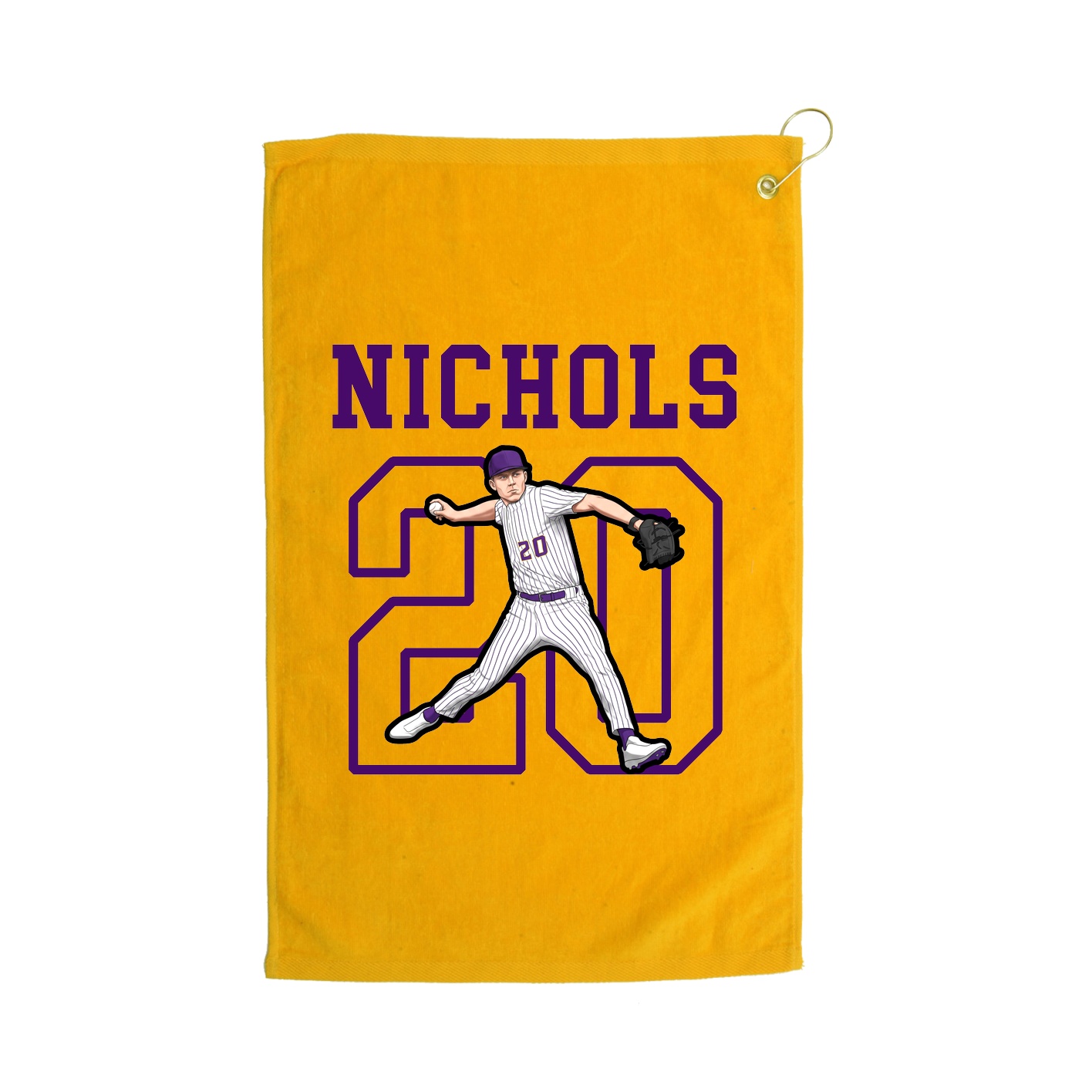 Golf Towel — Shirsey in Gold