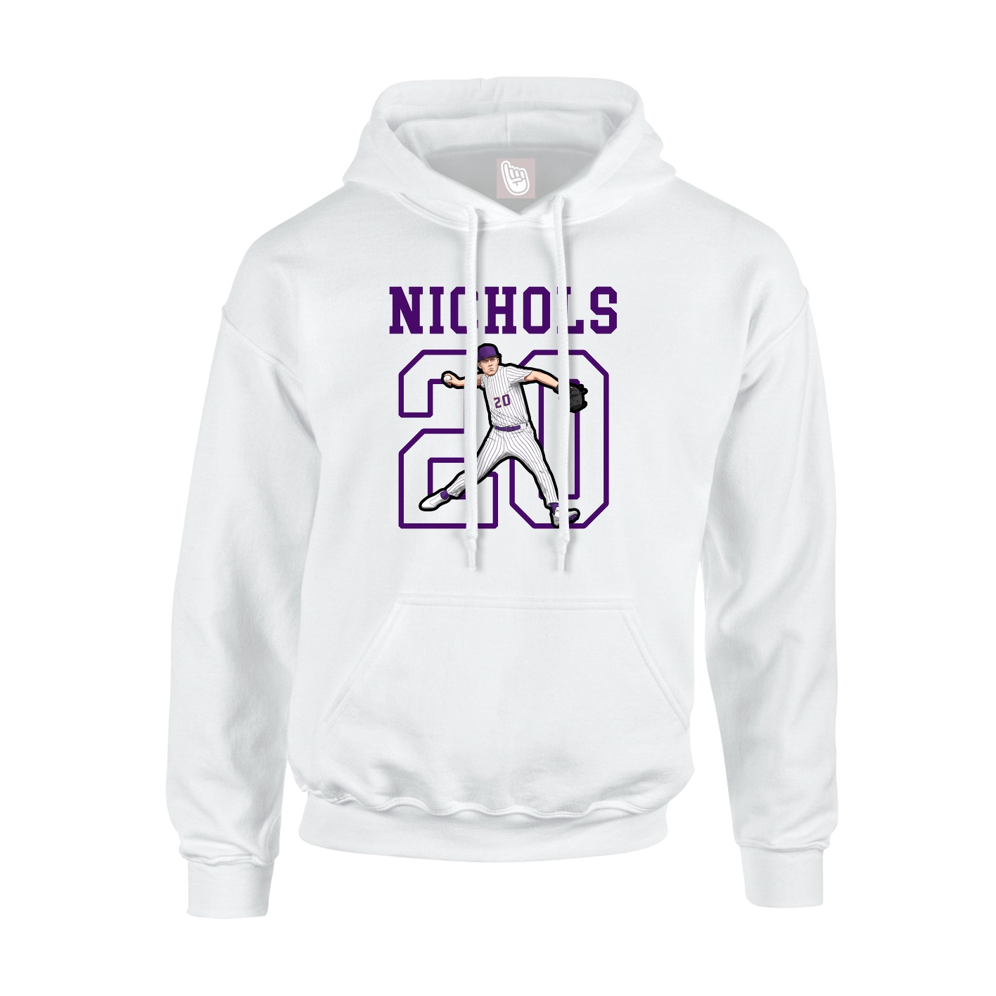 Youth Hoodie — Shirsey in White