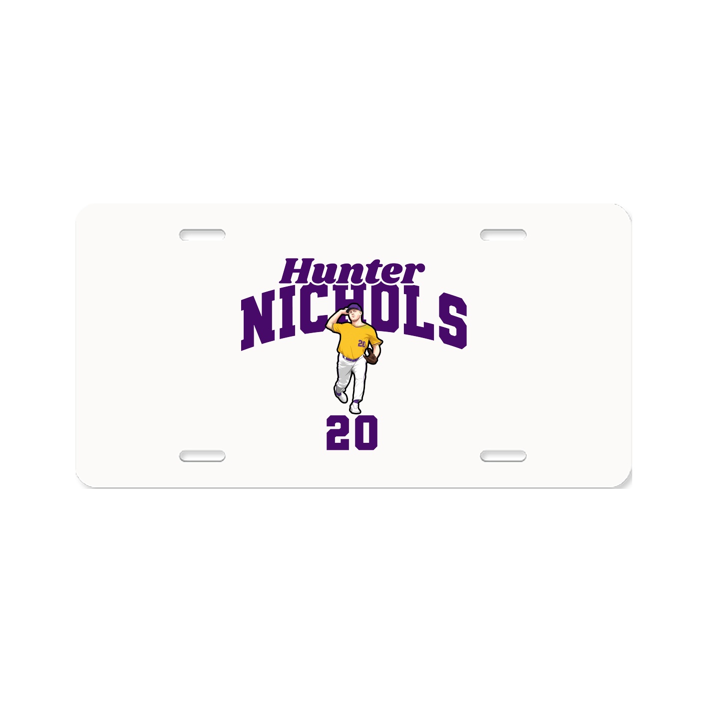 License Plate — Signature Arch in Classic