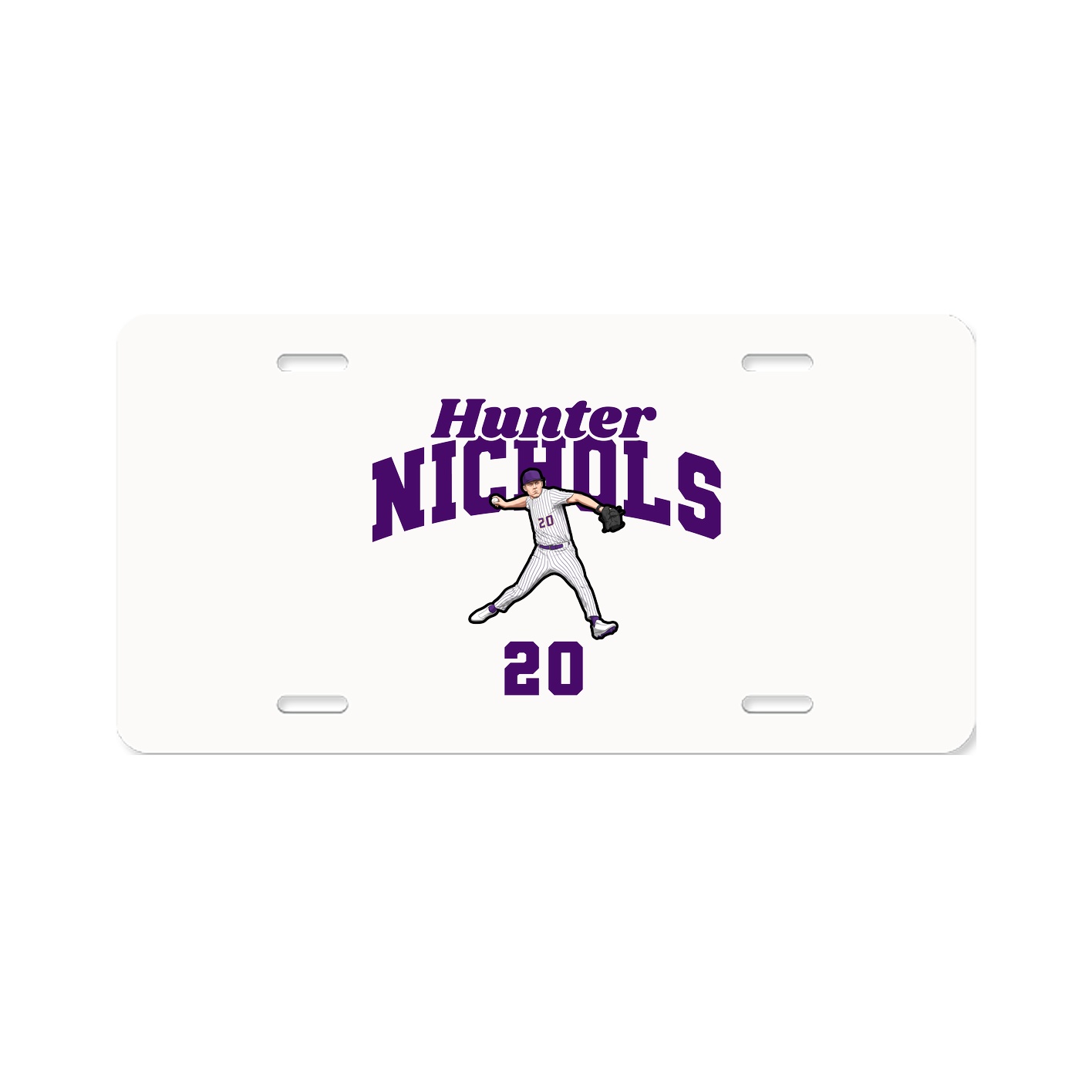 License Plate — Signature Arch in Classic