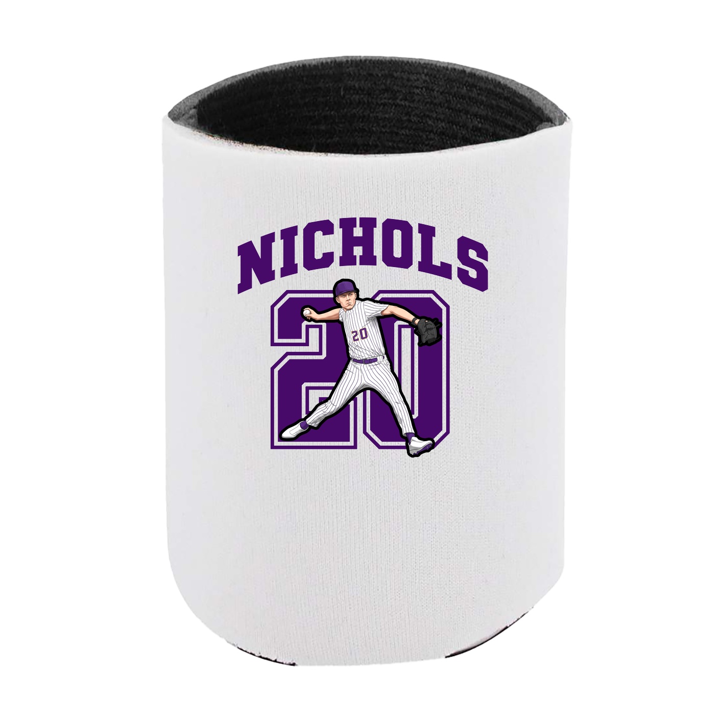 Can Holder — Number in White