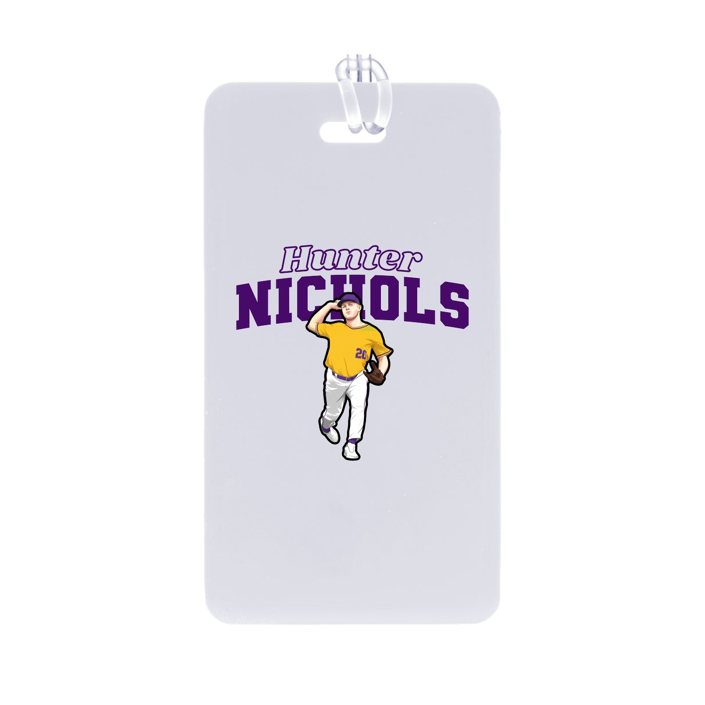 Bag Tag — Name Arch in Classic