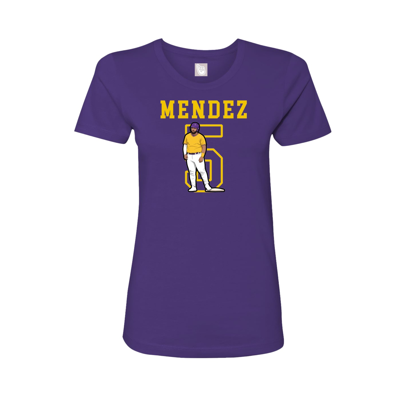 Fitted Women's Tee — Shirsey in Purple