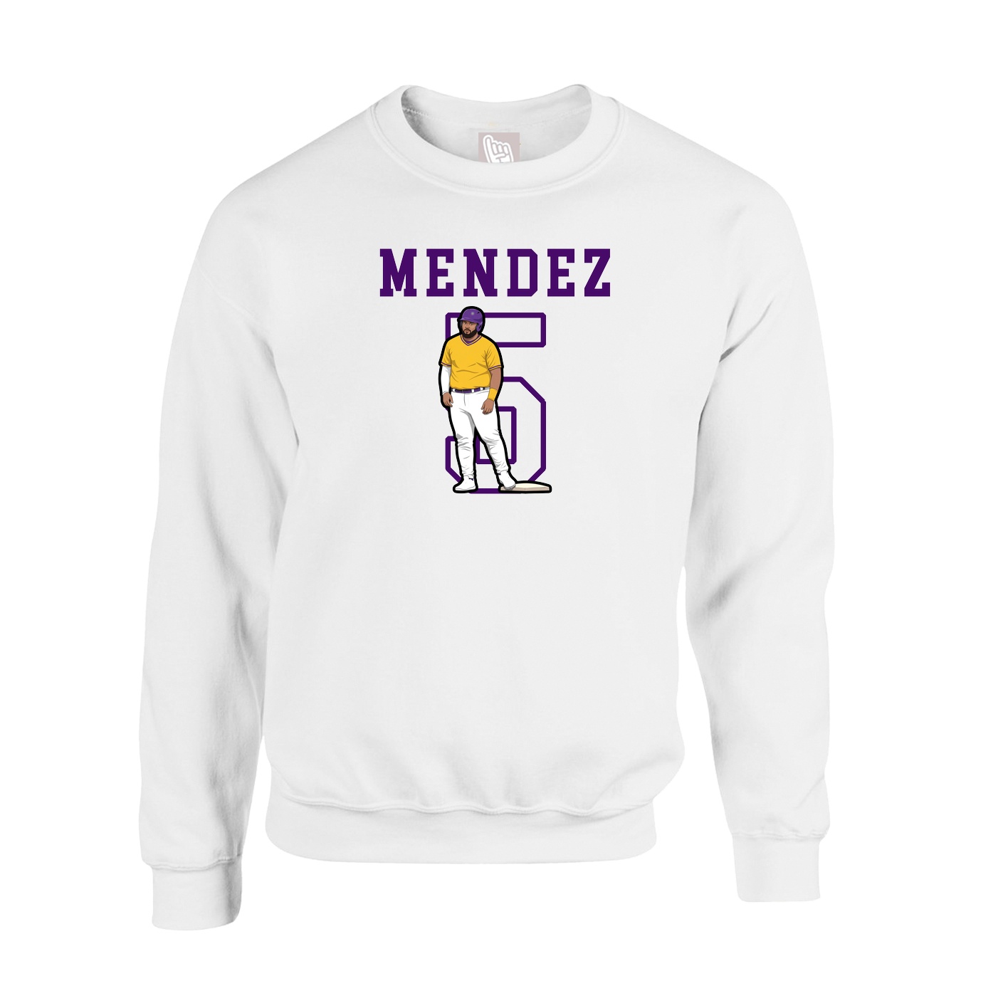 Fleece Crew — Shirsey in White