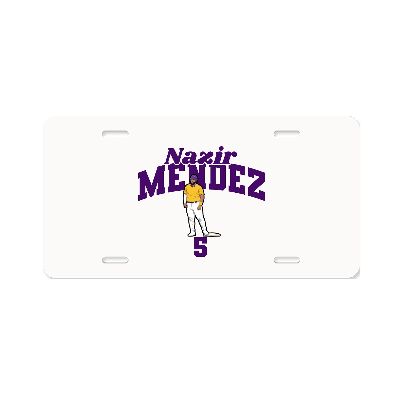 License Plate — Signature Arch in Classic