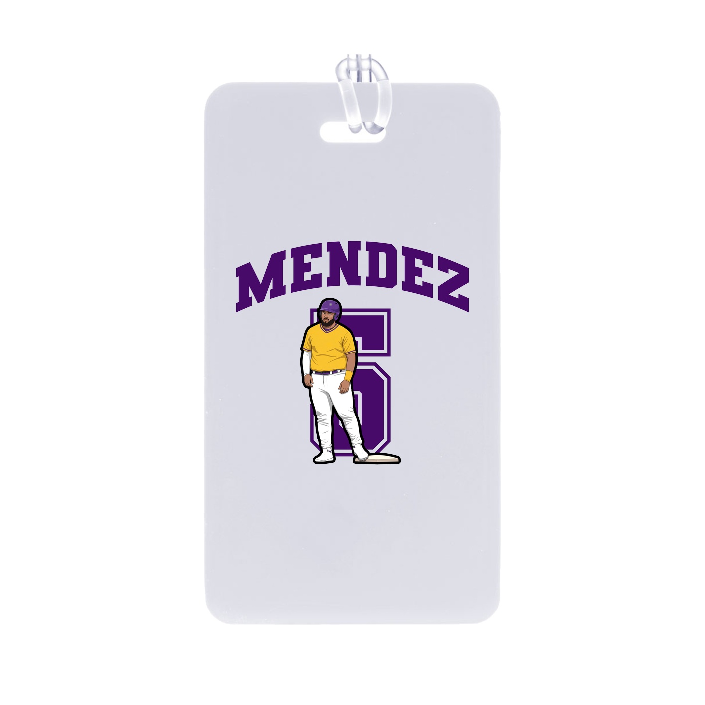 Bag Tag — Number in Classic