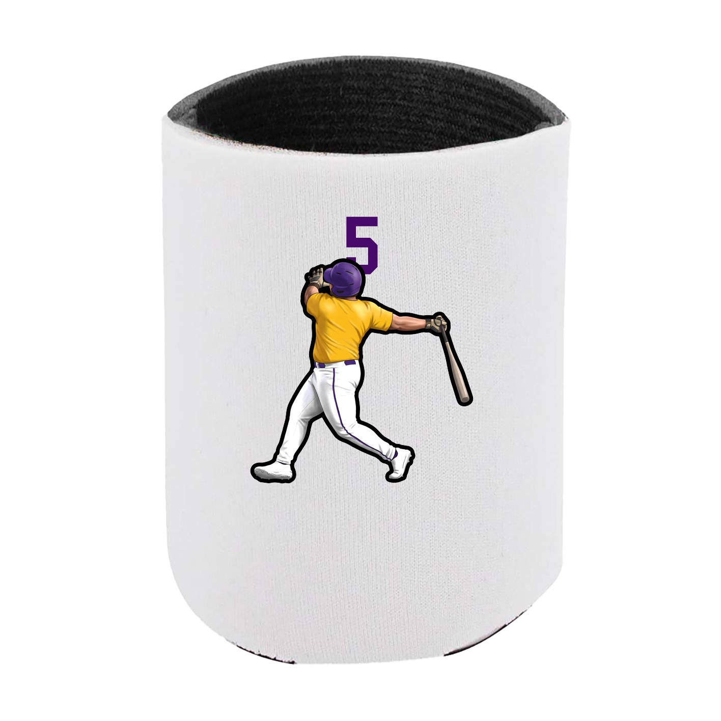 Can Holder — Number Top in White