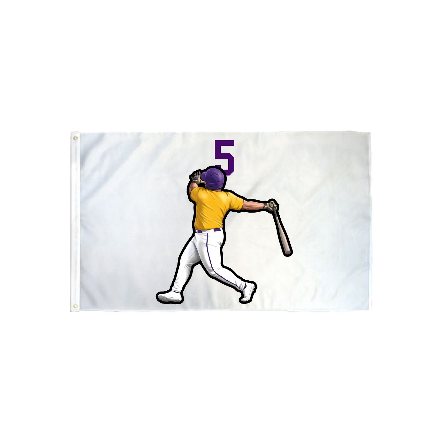 3x5 Flag — Number Top in Classic