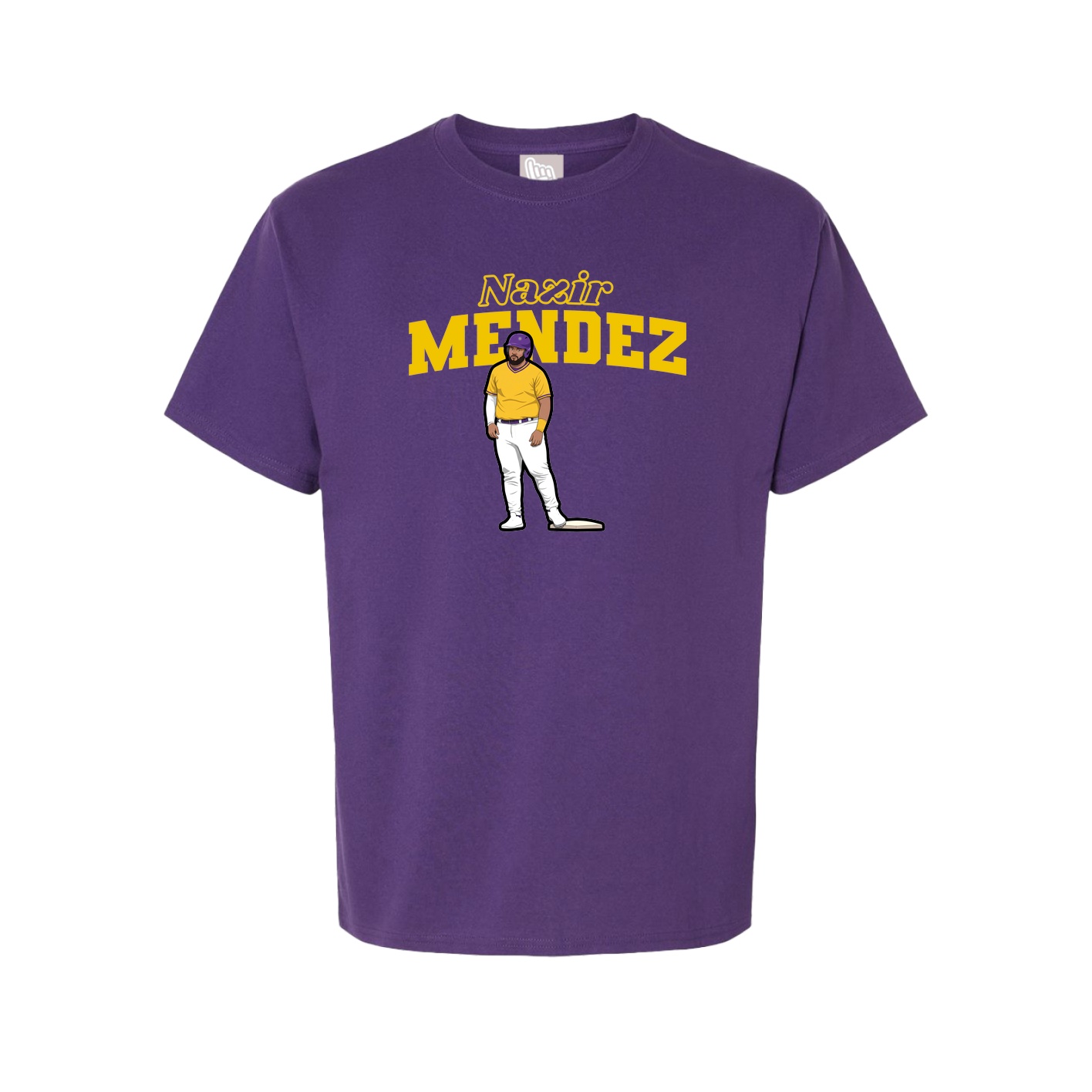 Tee — Name Arch in Purple
