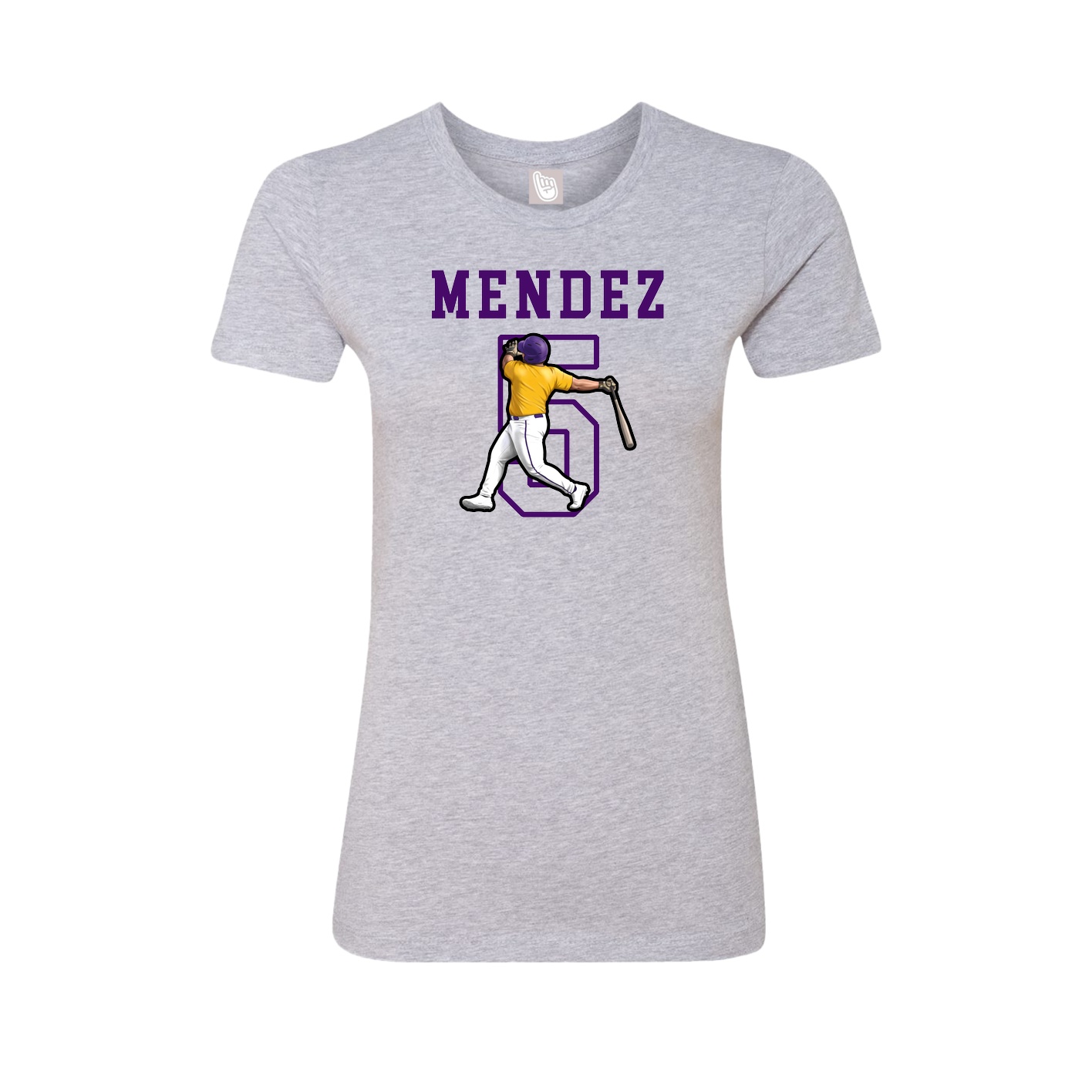Fitted Women's Tee — Shirsey in Grey