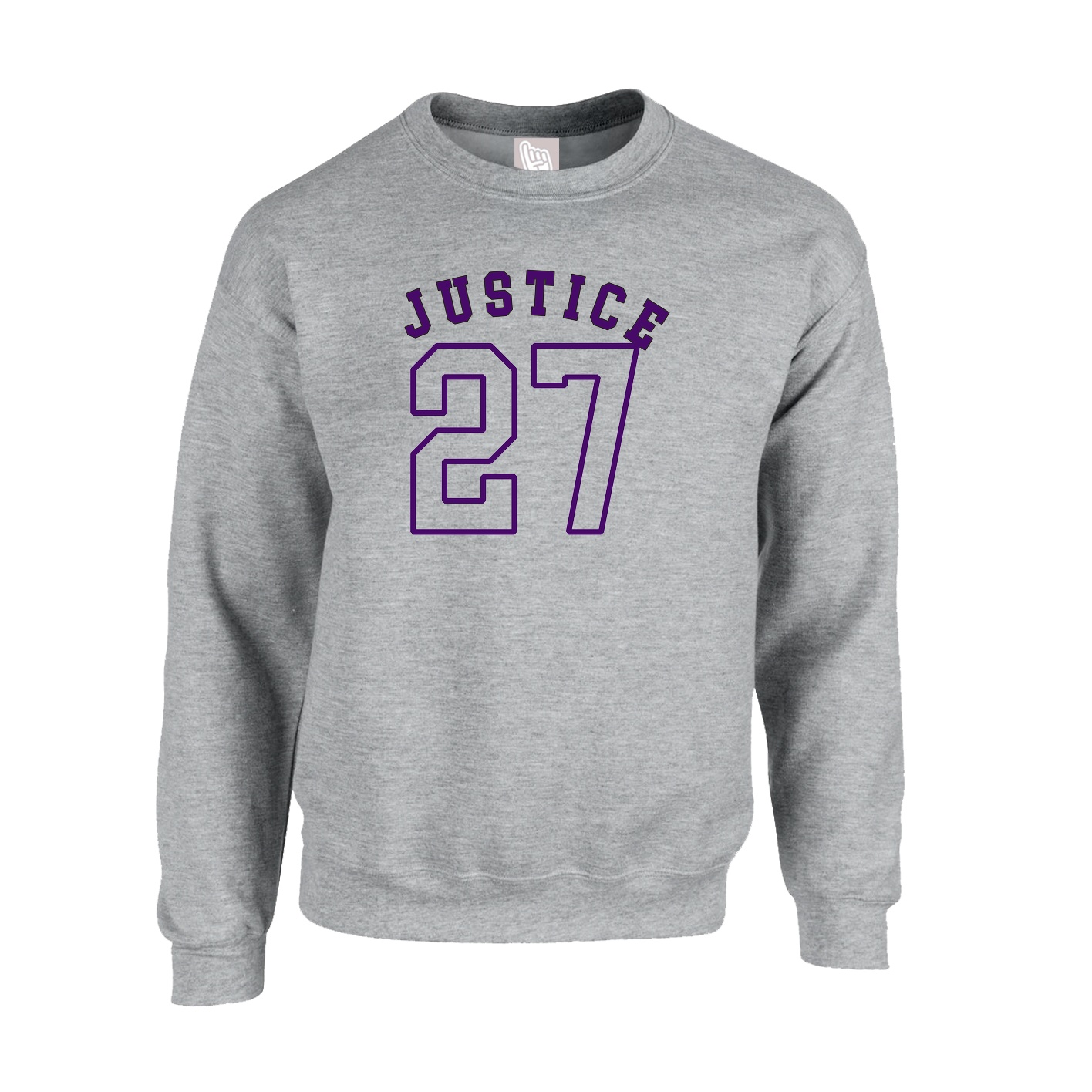 Fleece Crew — Shirsey Arch in Grey