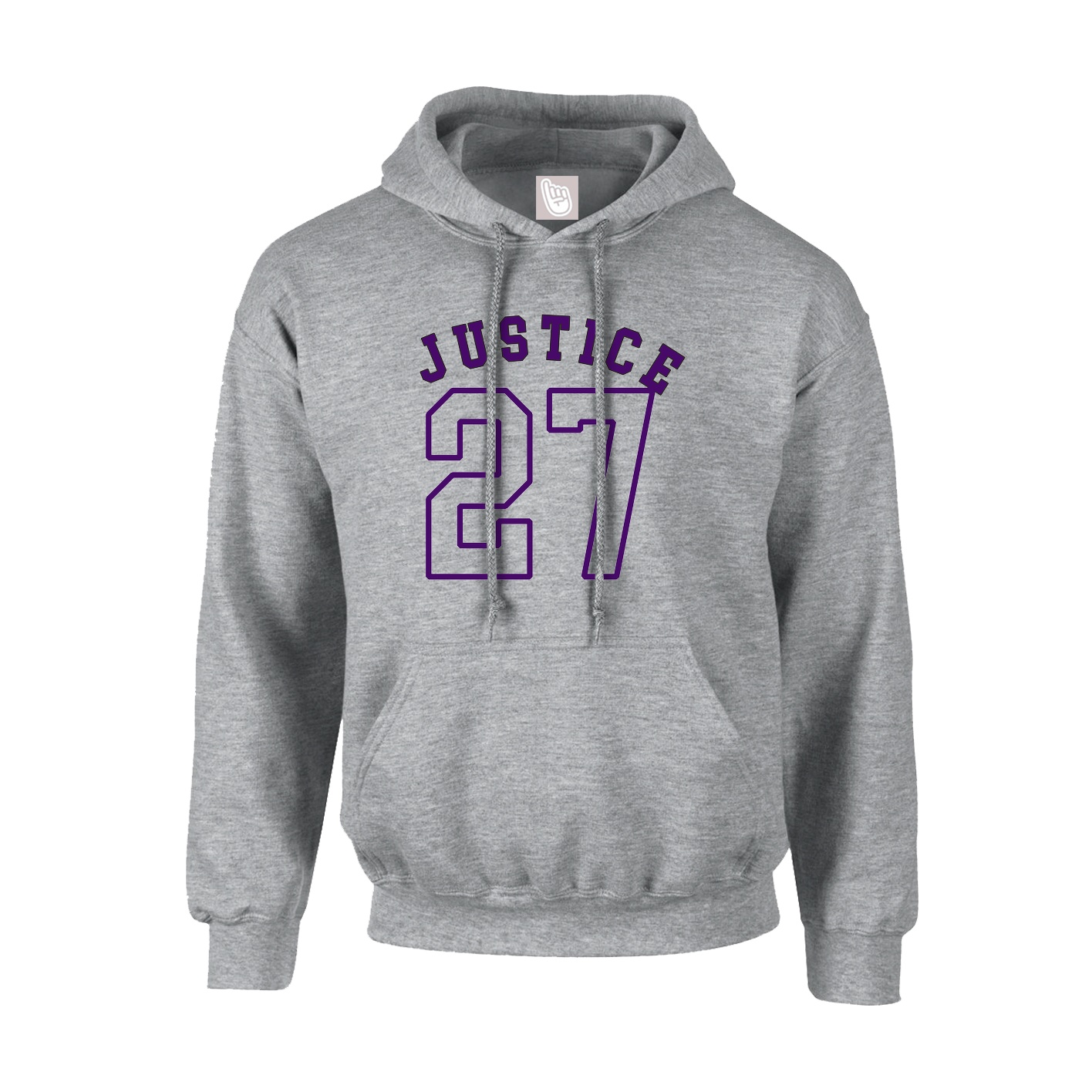 Youth Hoodie — Shirsey Arch in Grey