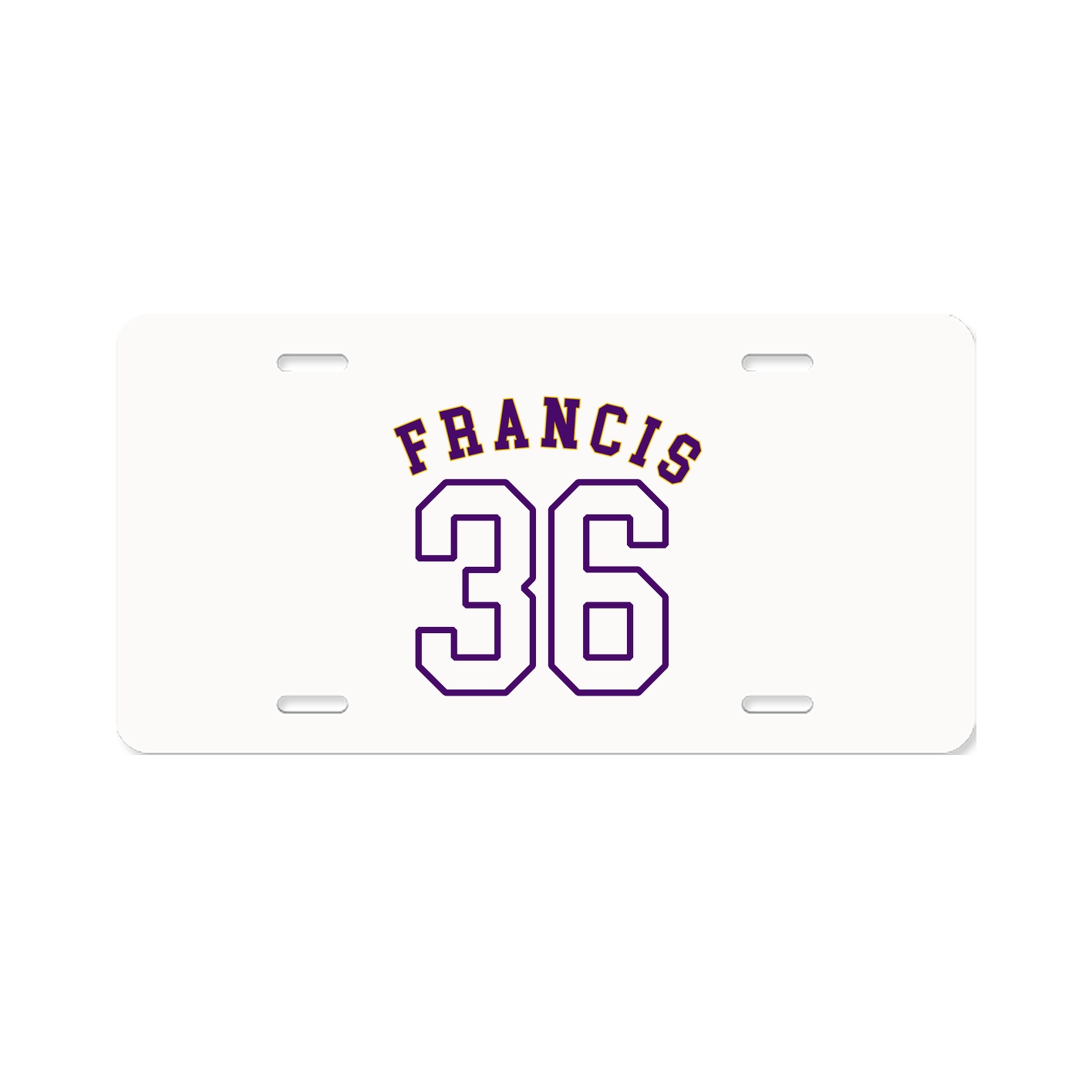 License Plate — Shirsey Arch in Classic
