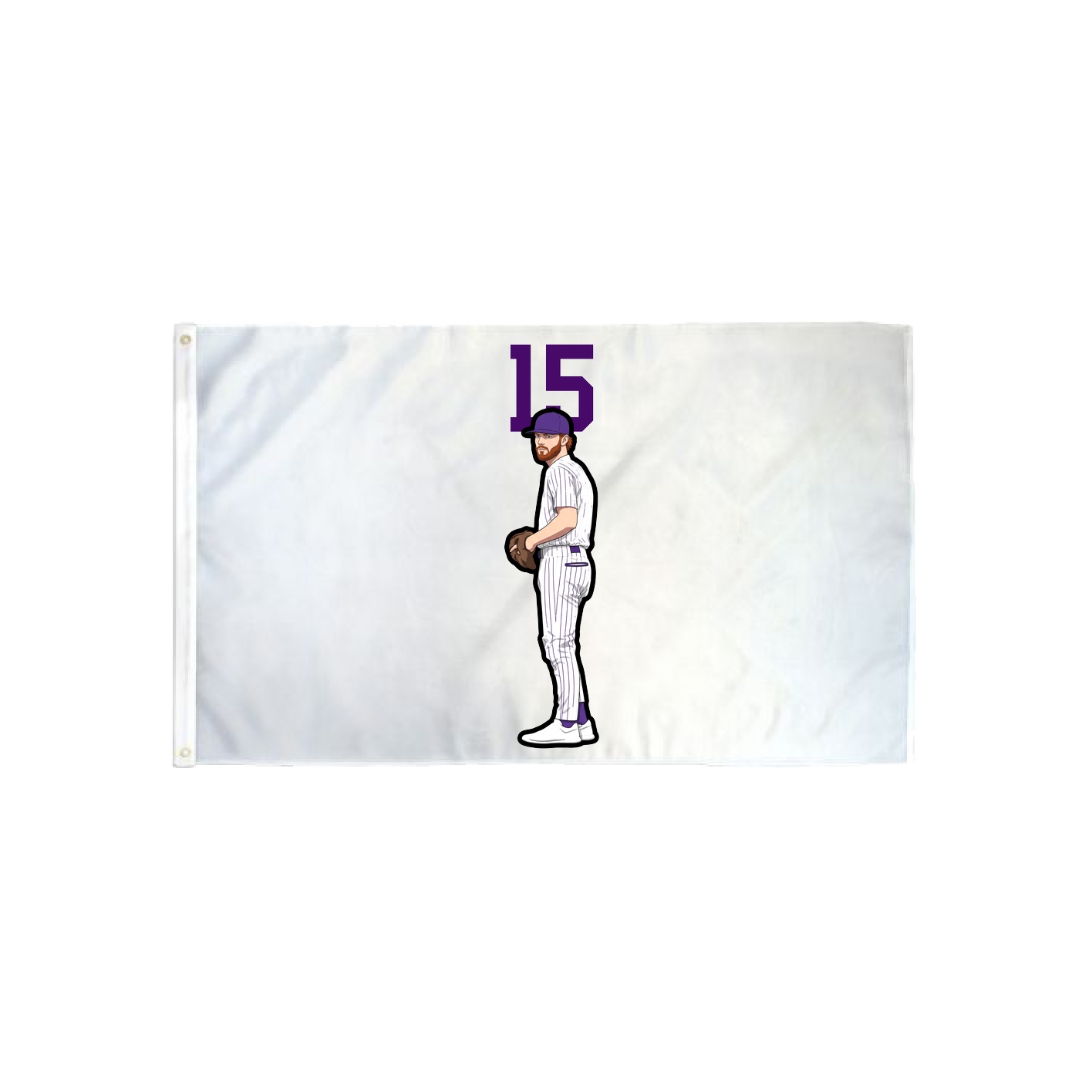 3x5 Flag — Number Top in Classic