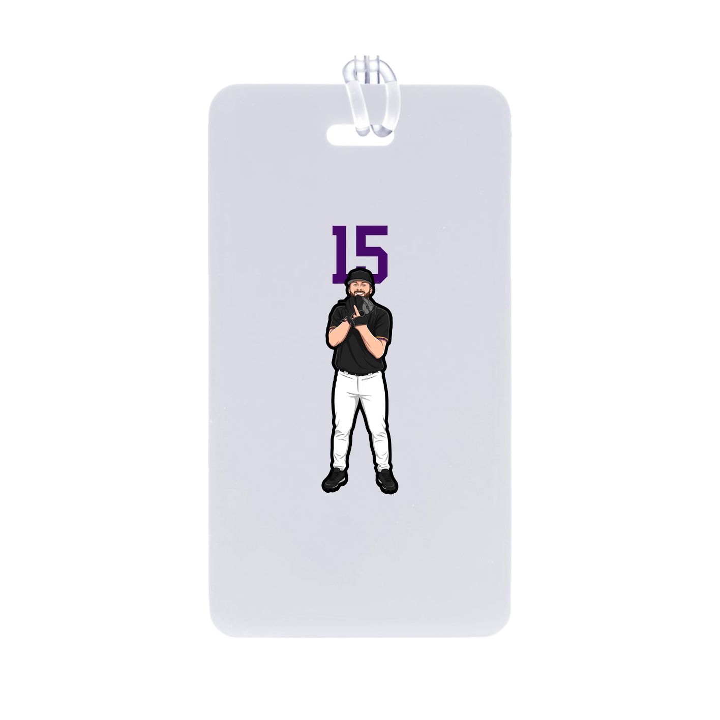 Bag Tag — Number Top in Classic
