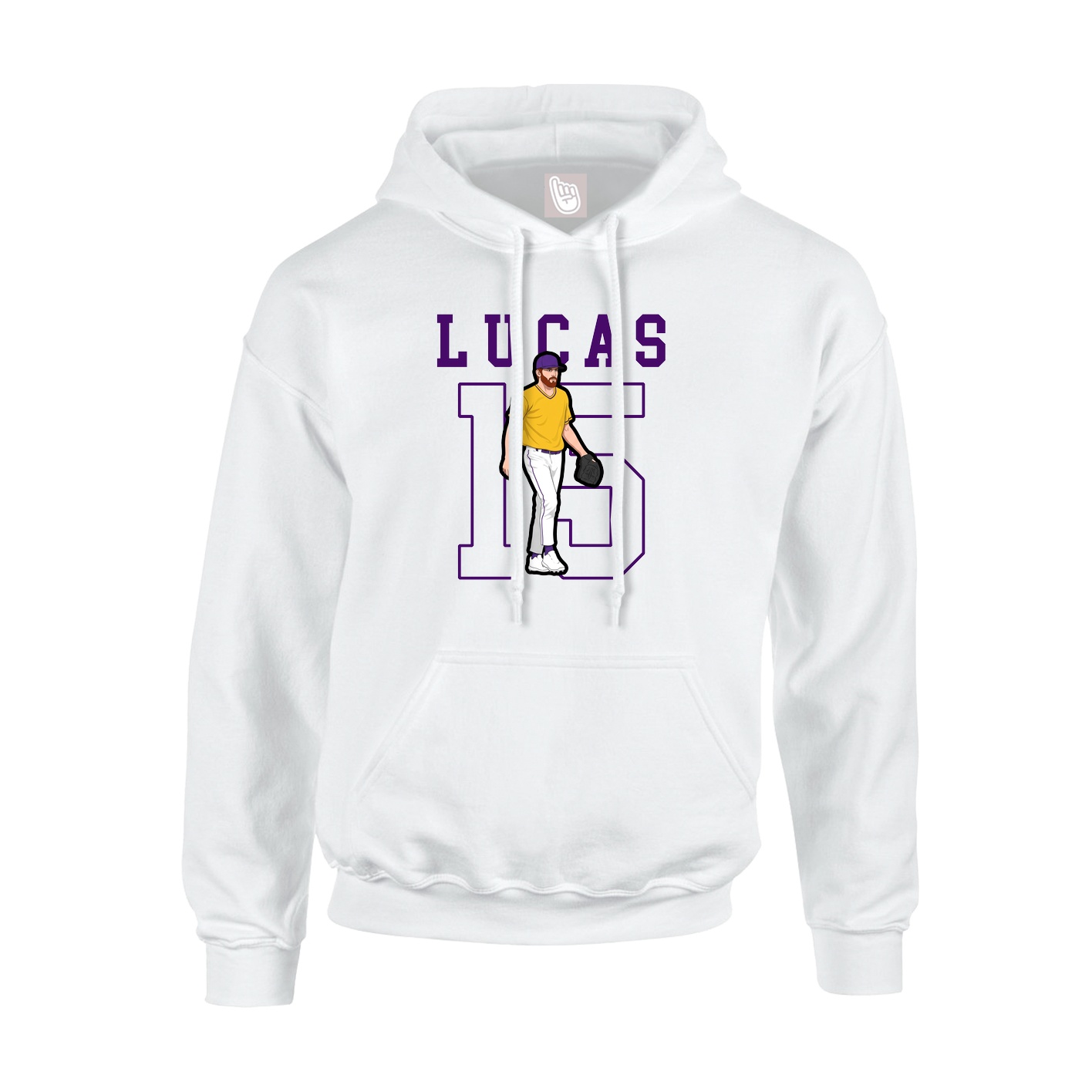 Youth Hoodie — Shirsey in White