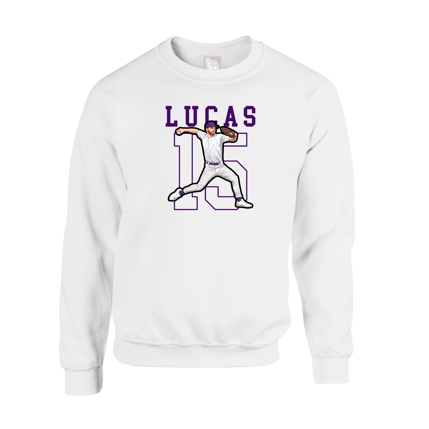 Fleece Crew — Shirsey in White