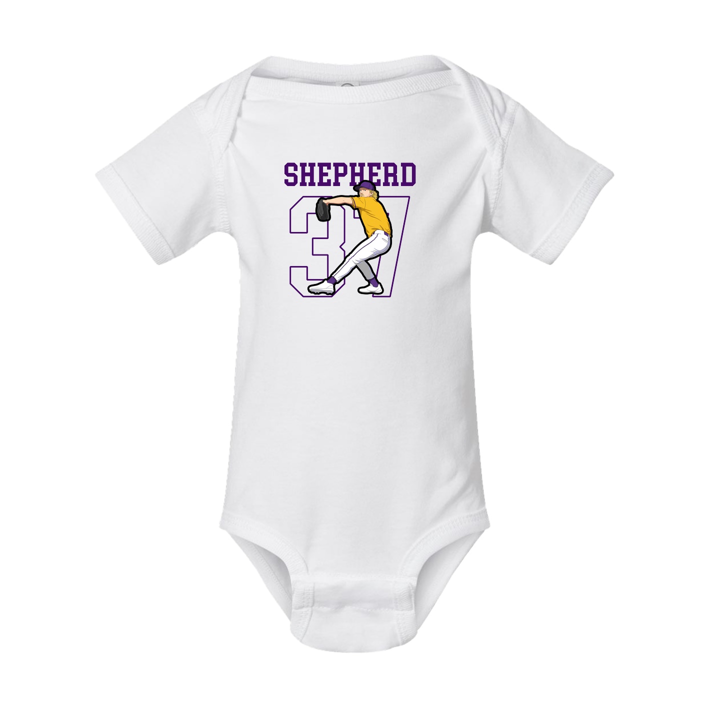 Baby Onesie — Shirsey in White