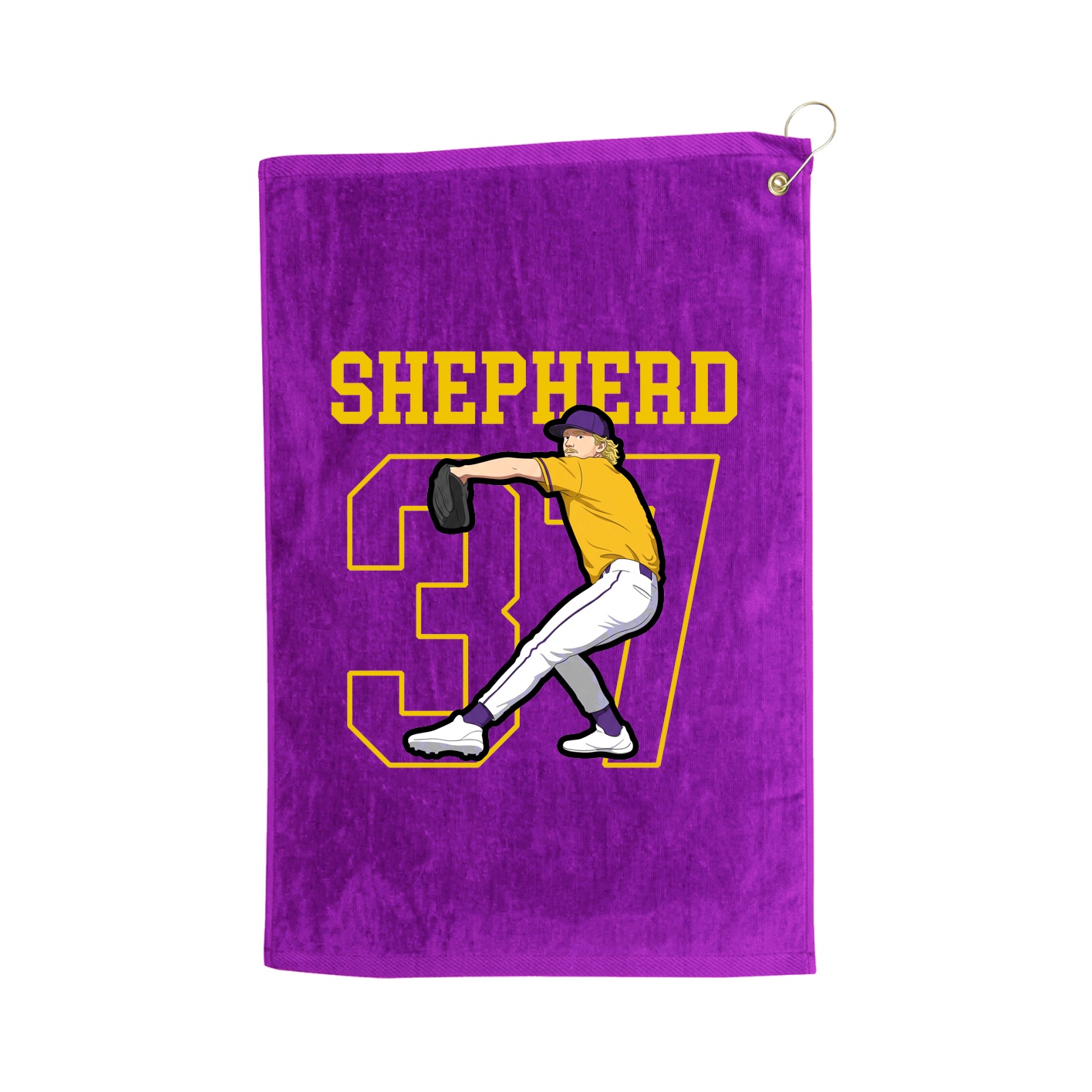 Golf Towel — Shirsey in Purple