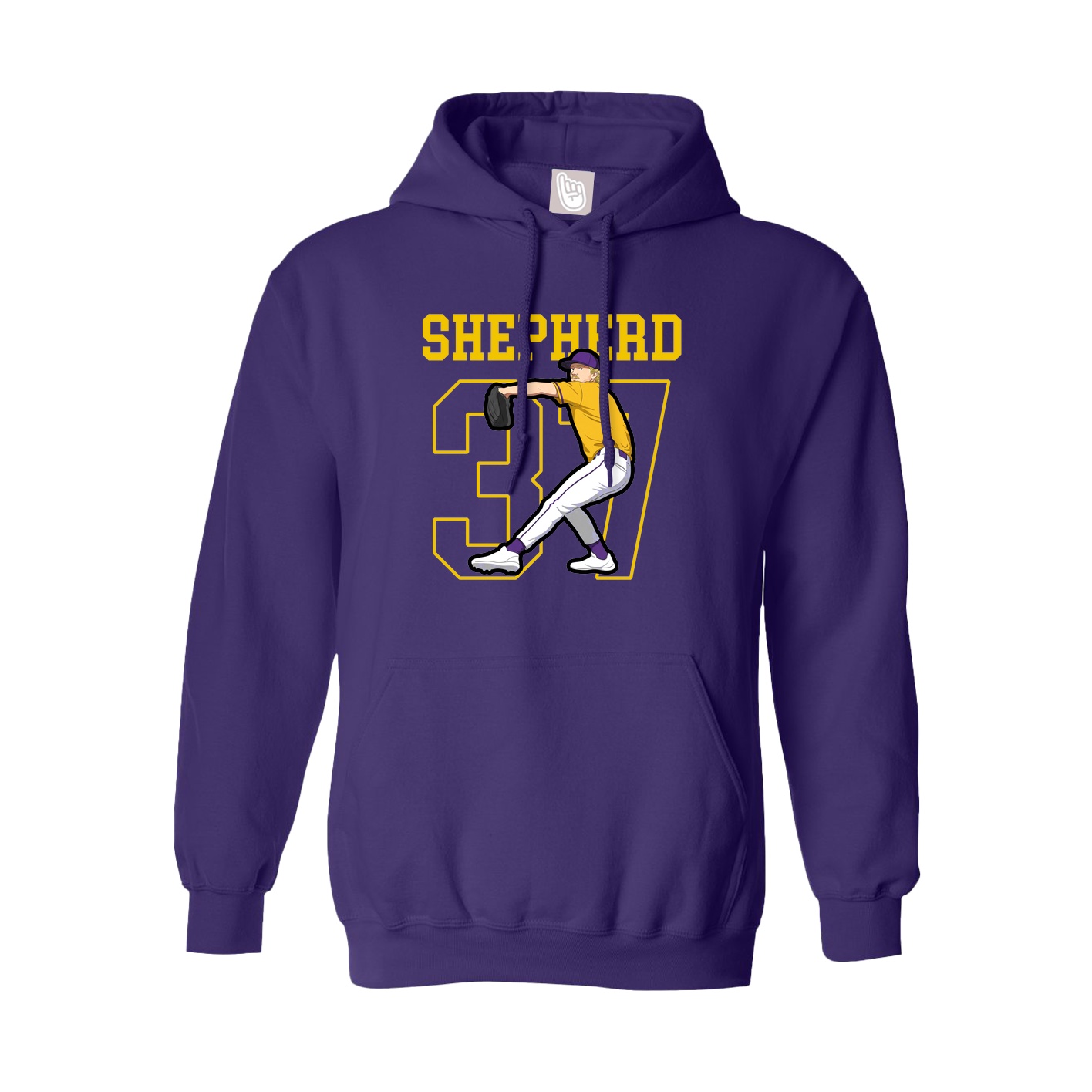 Youth Hoodie — Shirsey in Purple