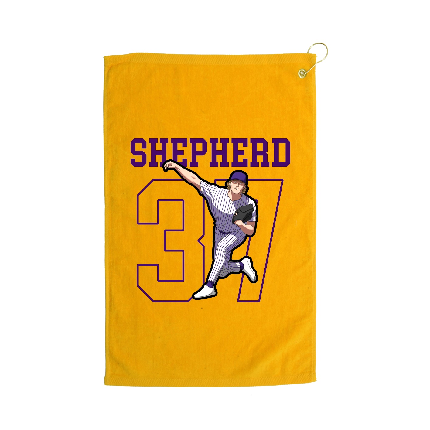 Golf Towel — Shirsey in Gold