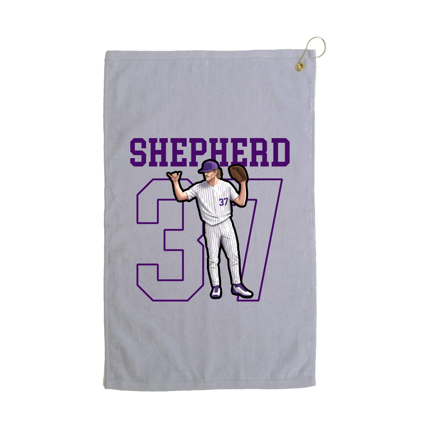 Golf Towel — Shirsey in Grey