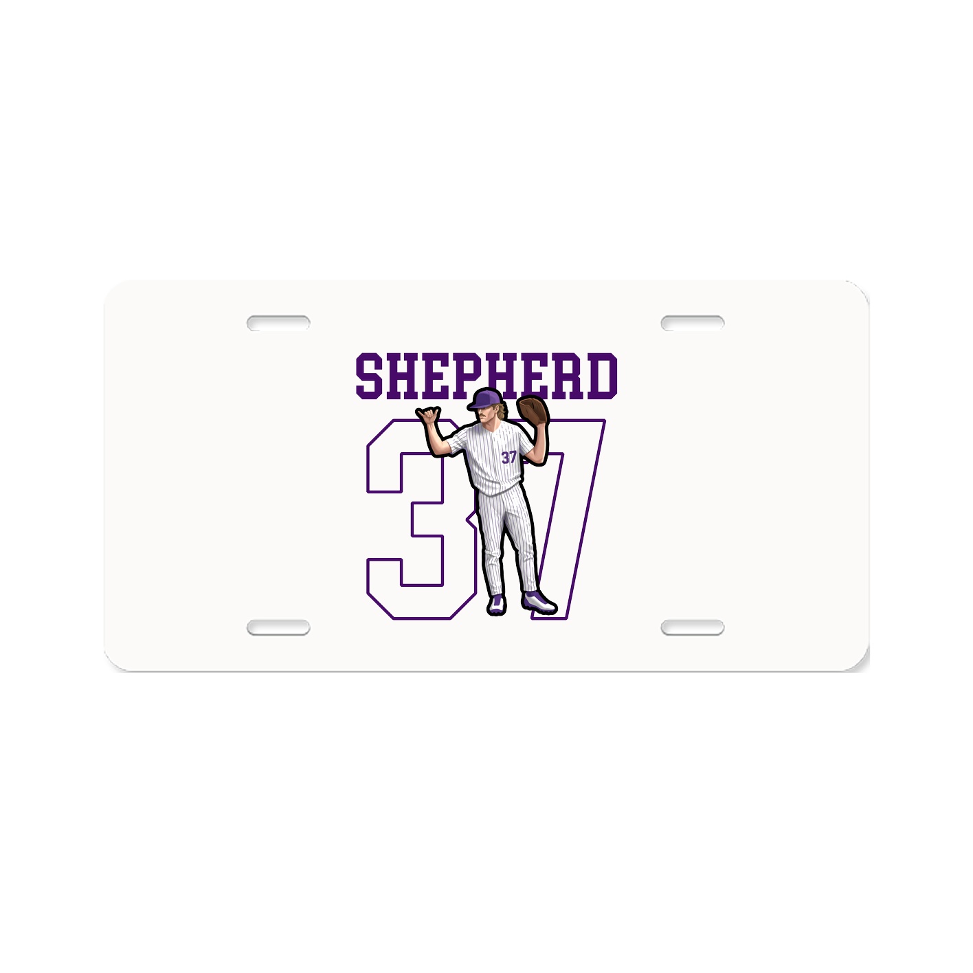 License Plate — Shirsey in Classic