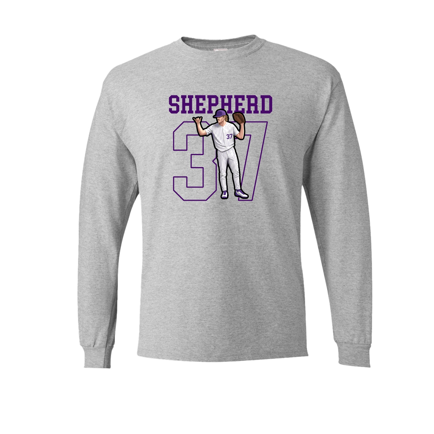 Long Sleeve Tee — Shirsey in Grey