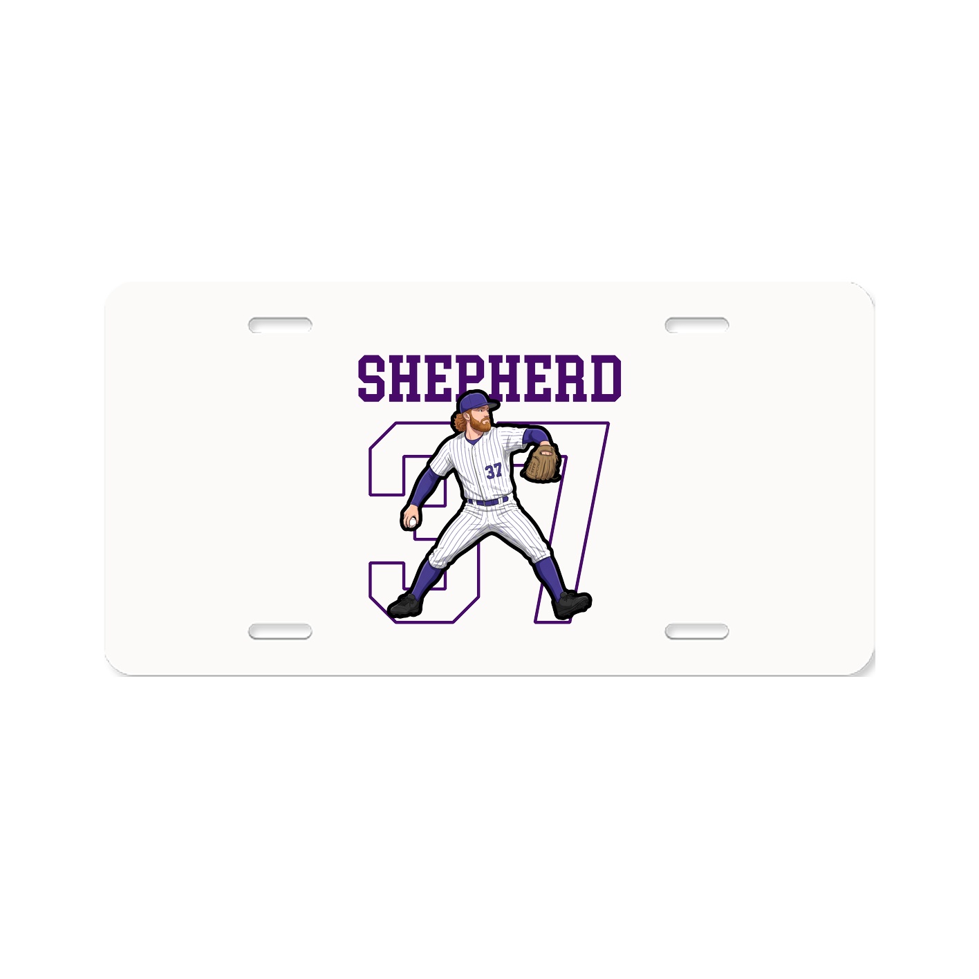 License Plate — Shirsey in Classic