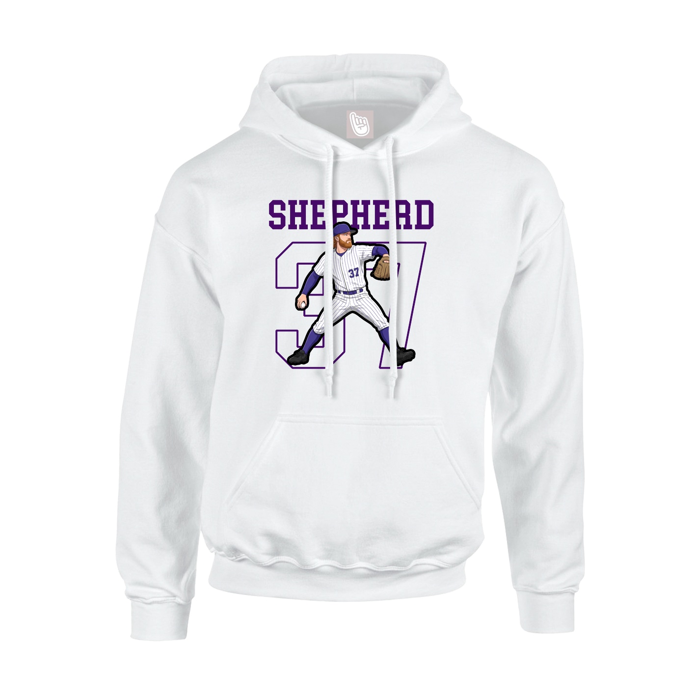 Youth Hoodie — Shirsey in White