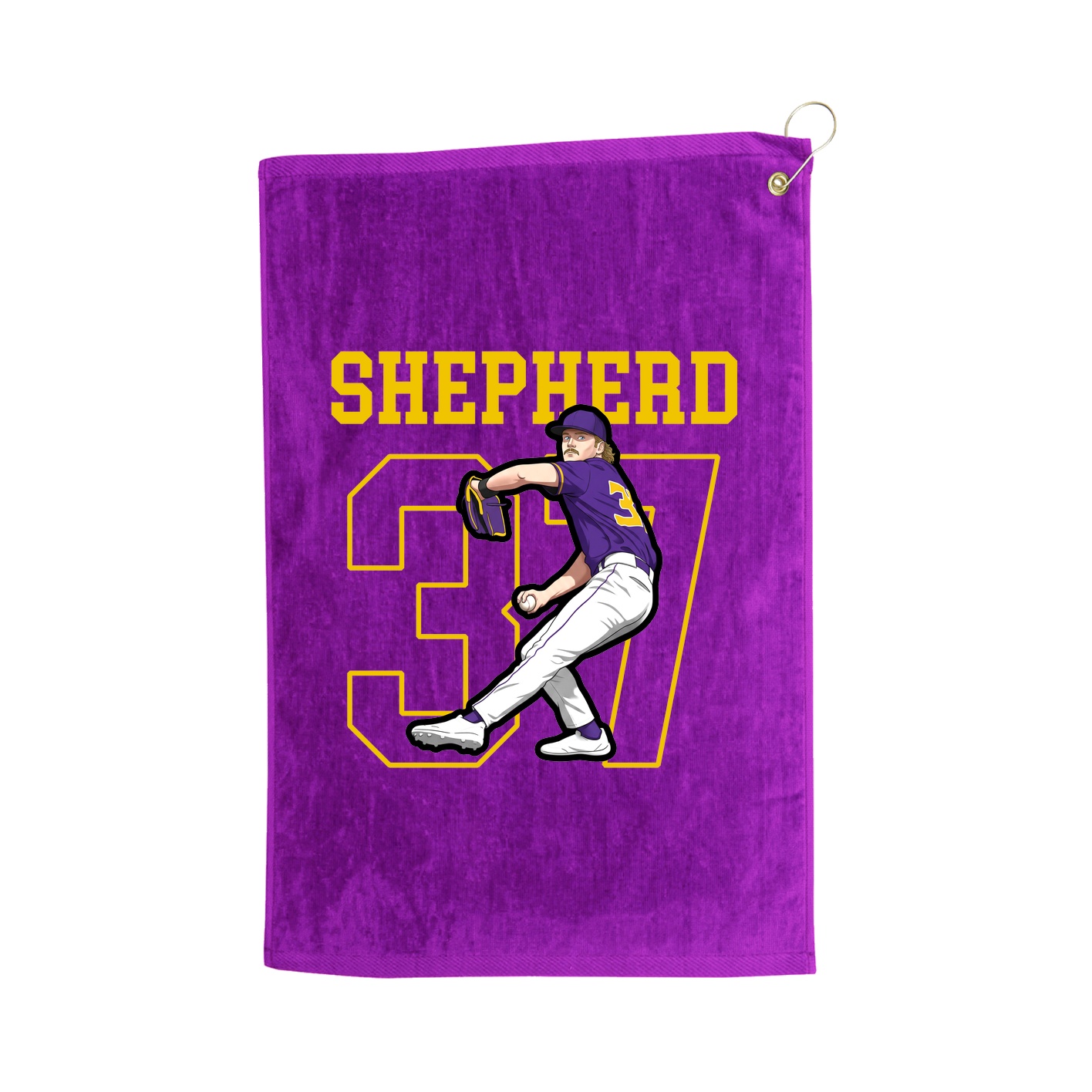 Golf Towel — Shirsey in Purple
