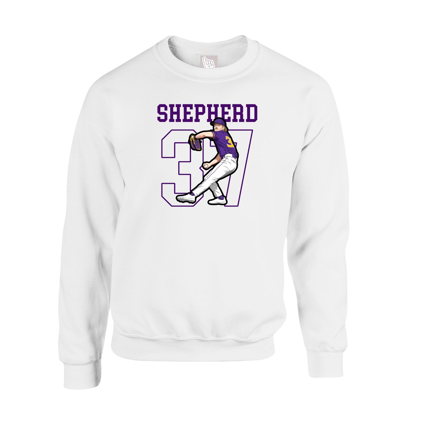 Fleece Crew — Shirsey in White