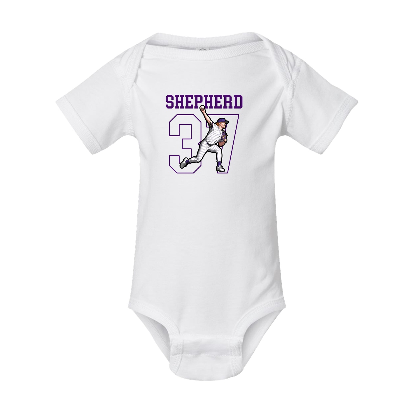 Baby Onesie — Shirsey in White
