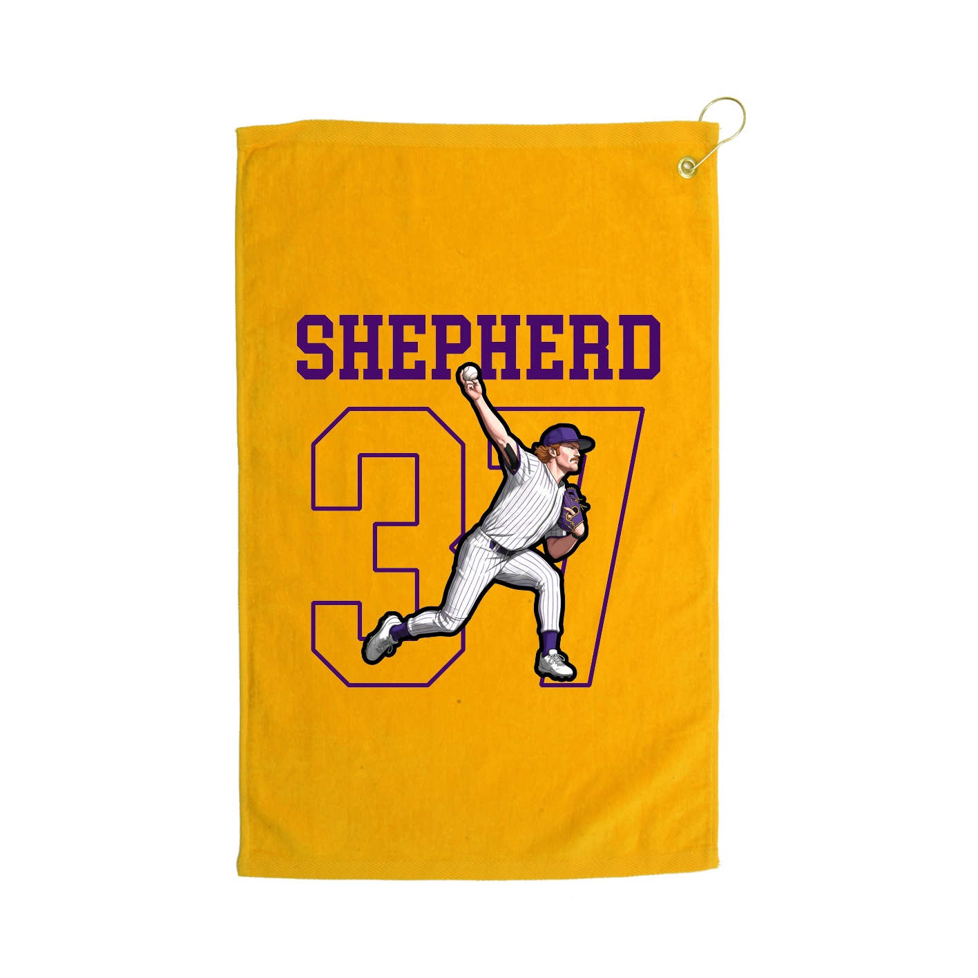 Golf Towel — Shirsey in Gold
